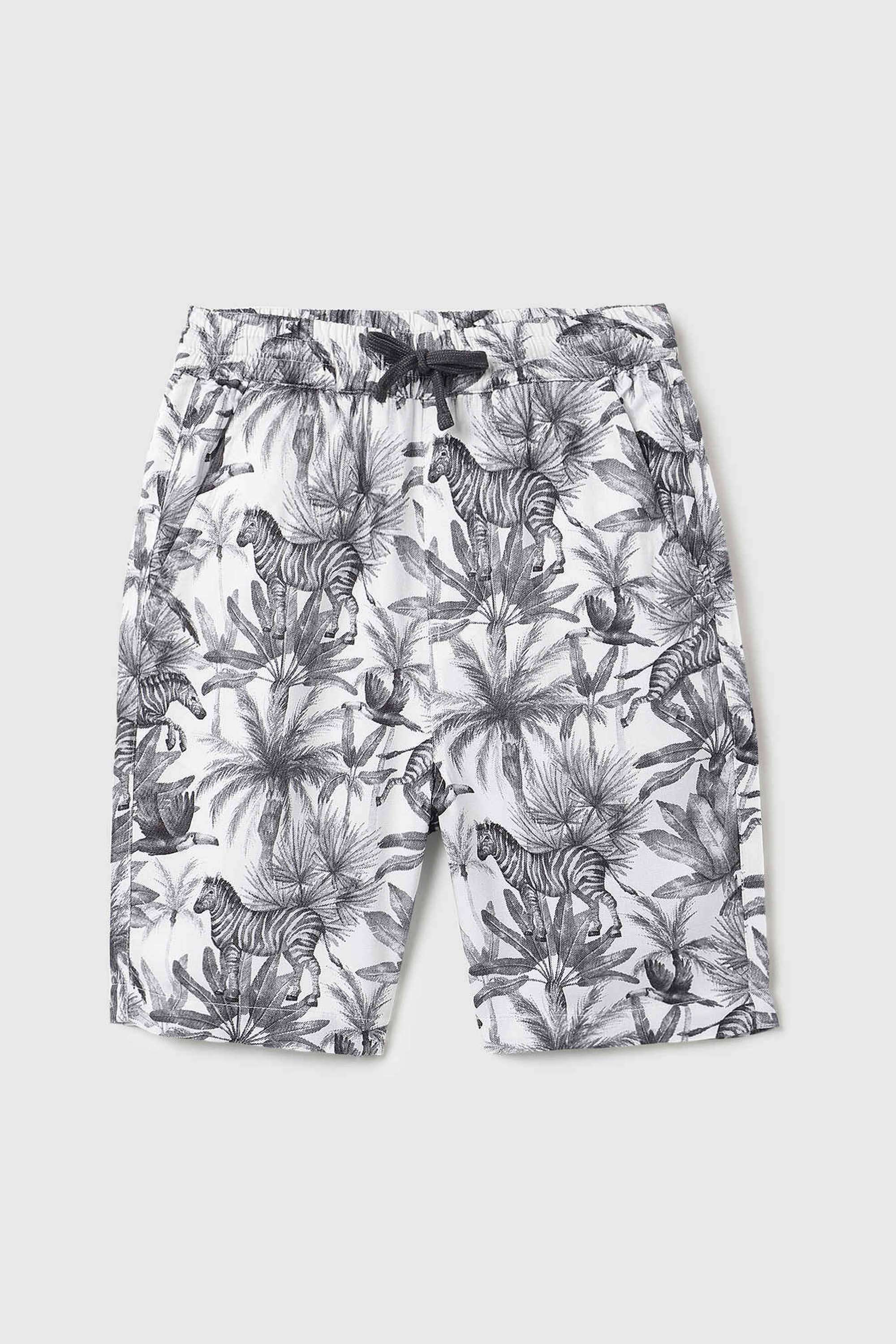 Printed-Viscose-Regular-Fit-Boys-Shorts