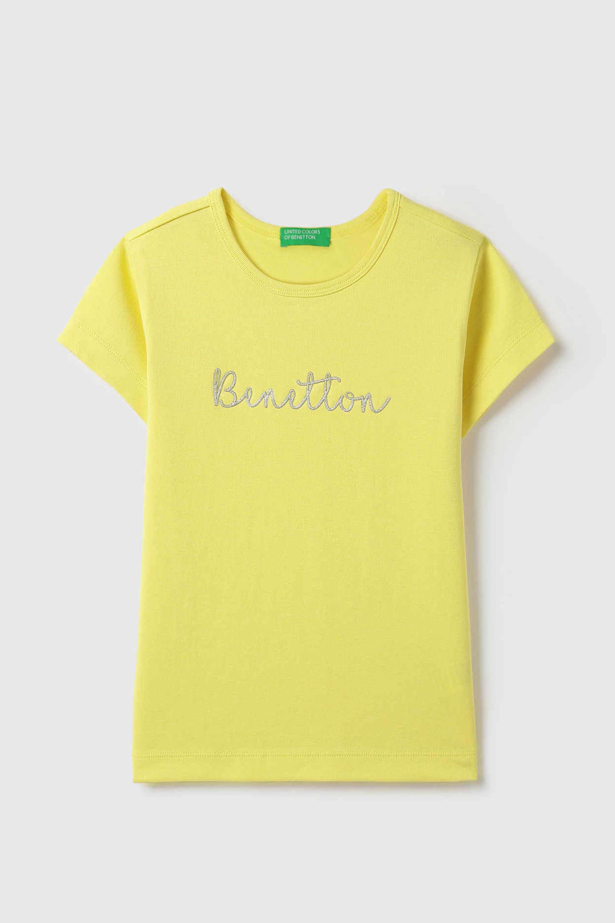 Solid-Cotton-Round-Neck-Girls-T-Shirt