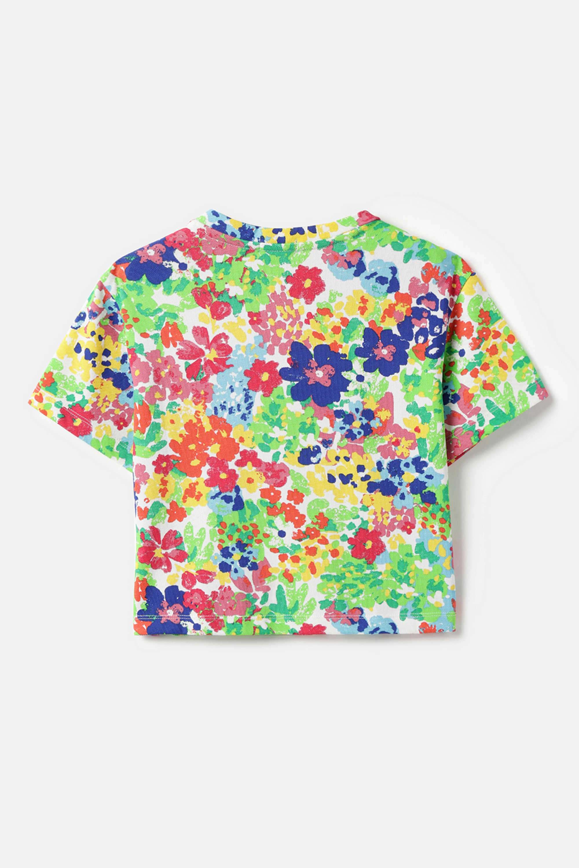 Printed-Cotton-Round-Neck-Girls-T-shirt