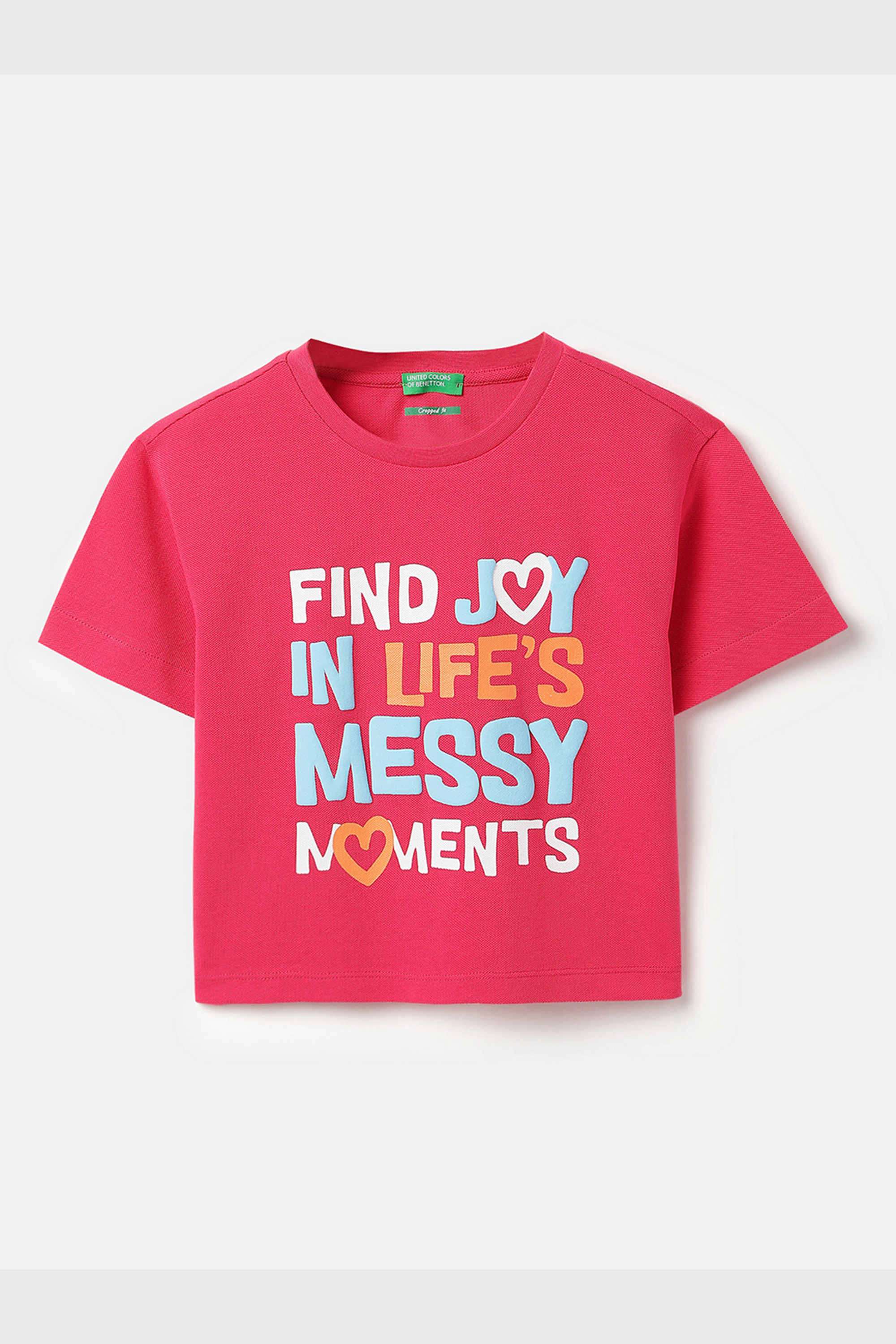 Solid-Cotton-Round-Neck-Girls-T-shirt