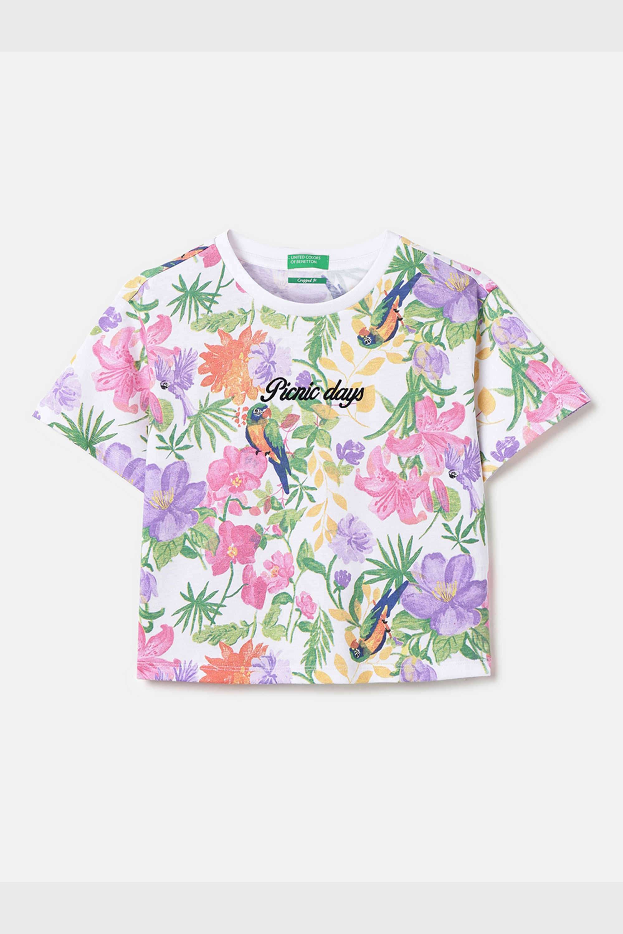 Printed-Cotton-Round-Neck-Girls-T-shirt