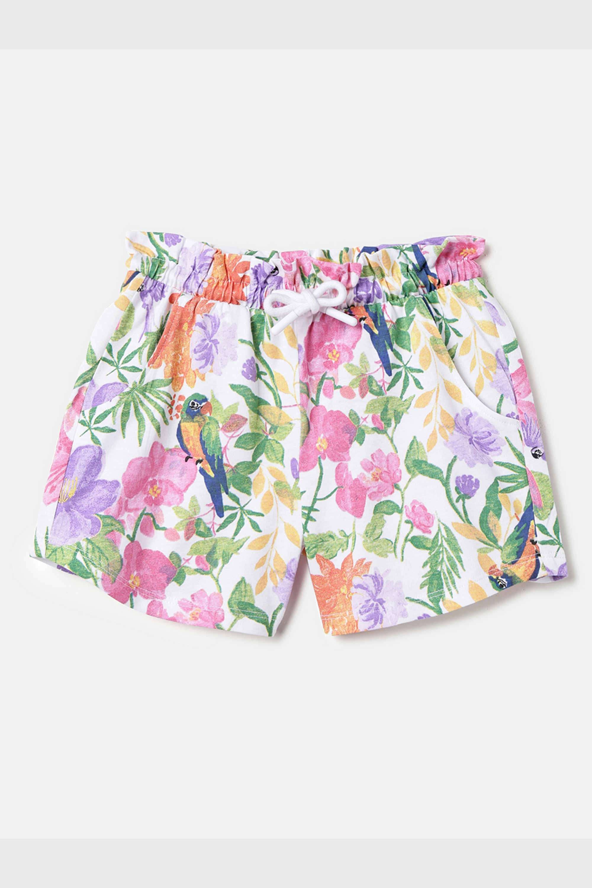 Printed-Cotton-Regular-Fit-Girls-Shorts
