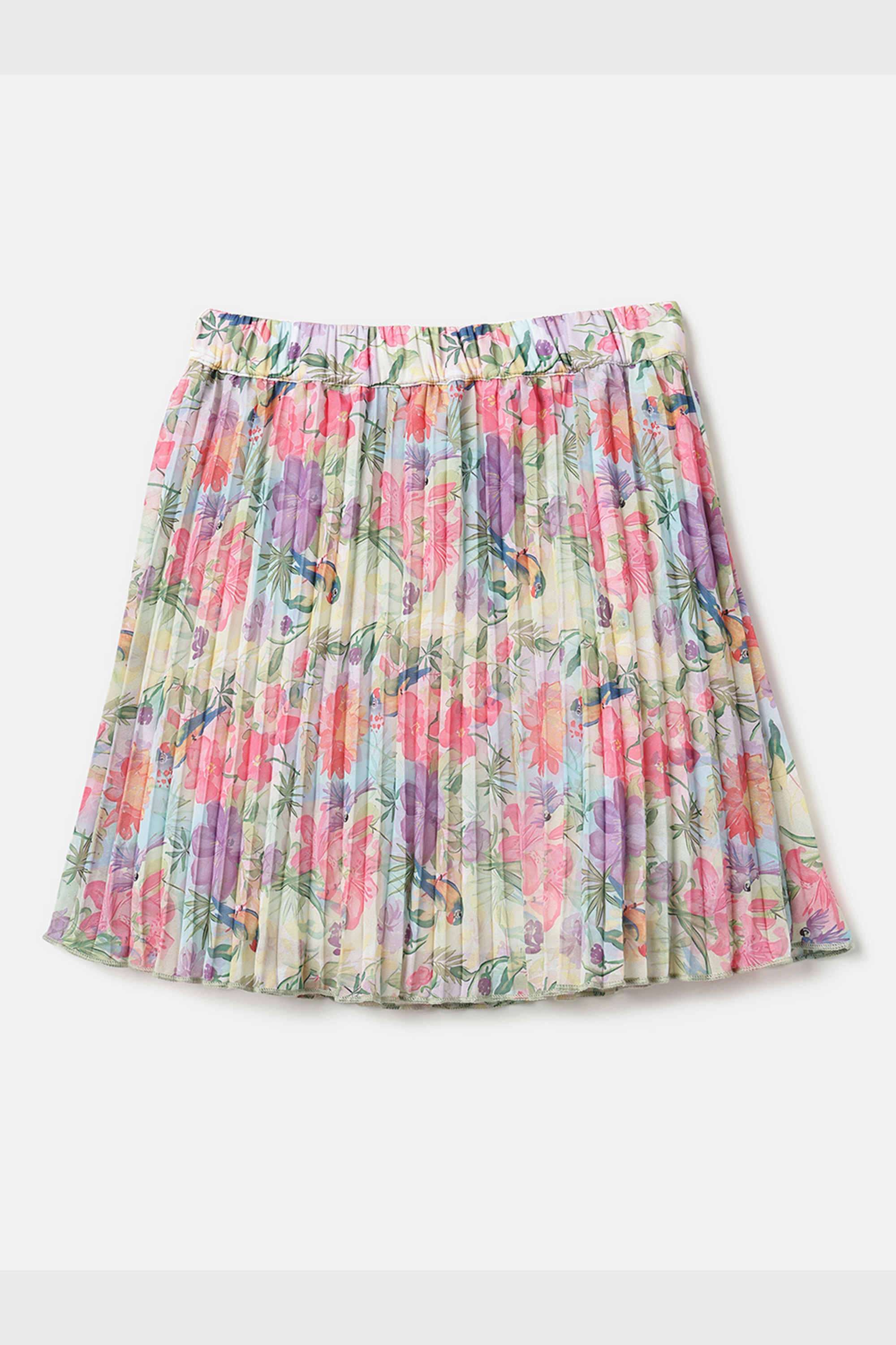 Printed-Polyester-Regular-Fit-Girls-Skirts