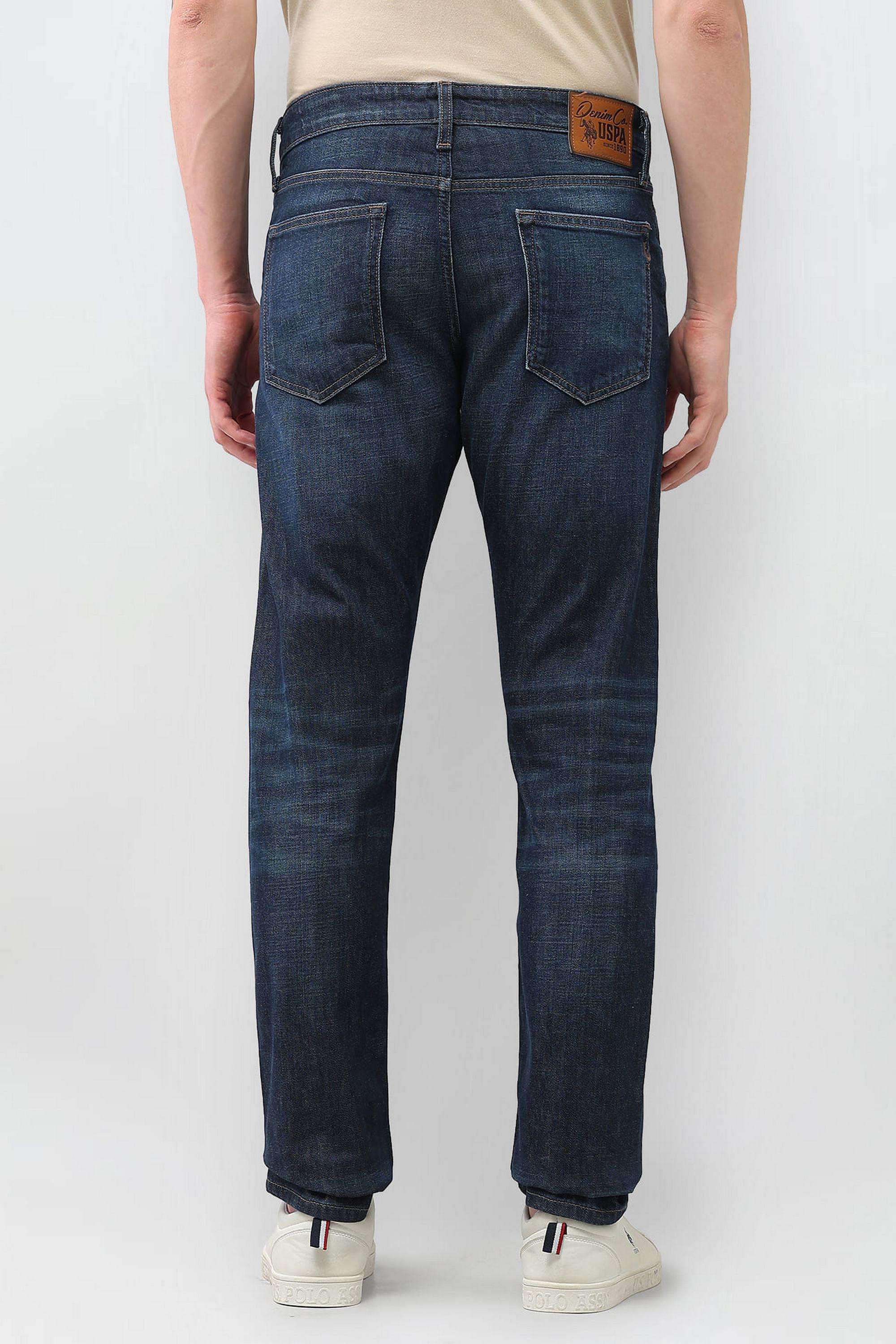 Solid-Cotton-Tapered-Fit-Men-s-Jeans
