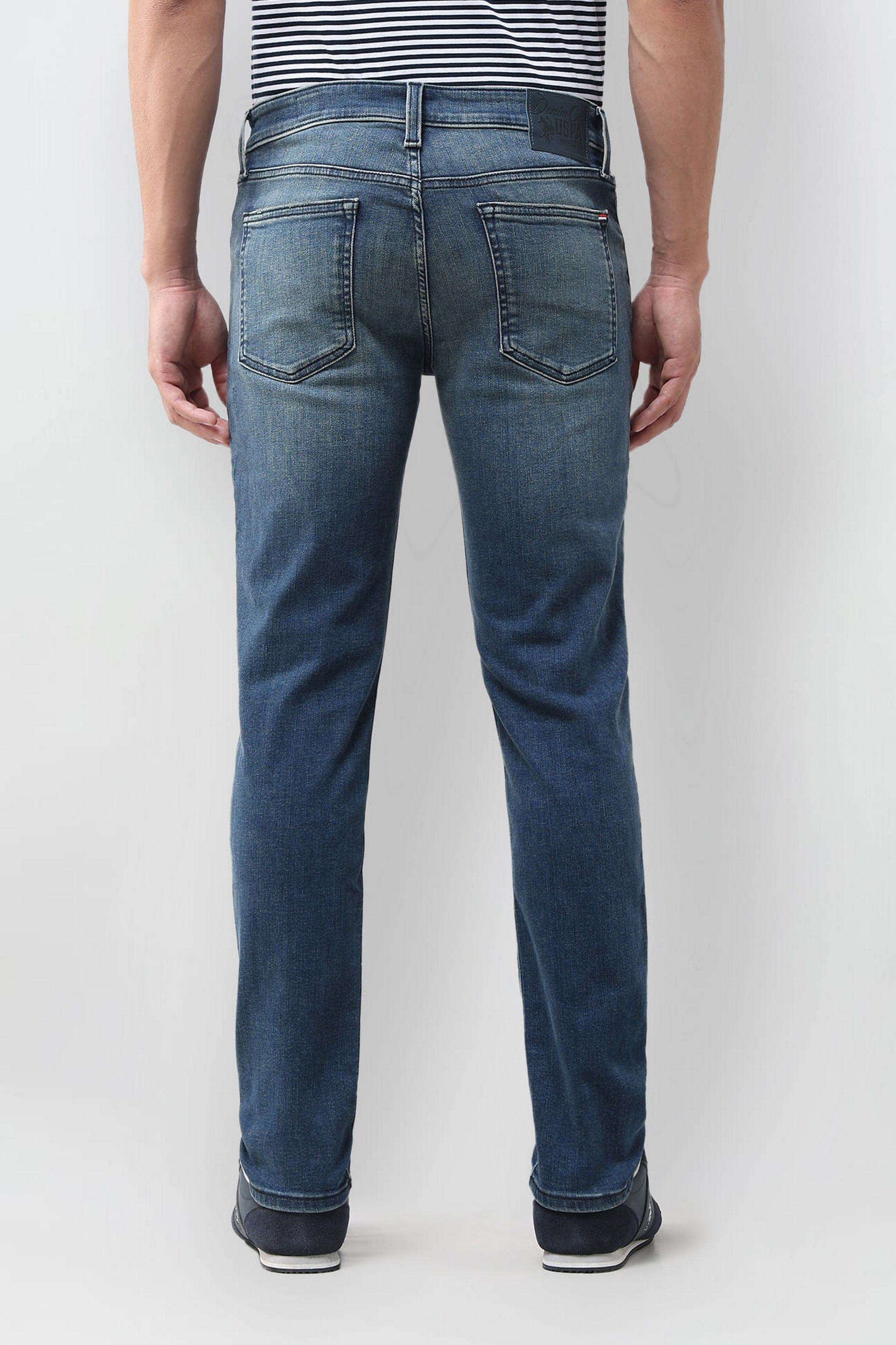 Solid-Cotton-Tapered-Fit-Men-s-Jeans