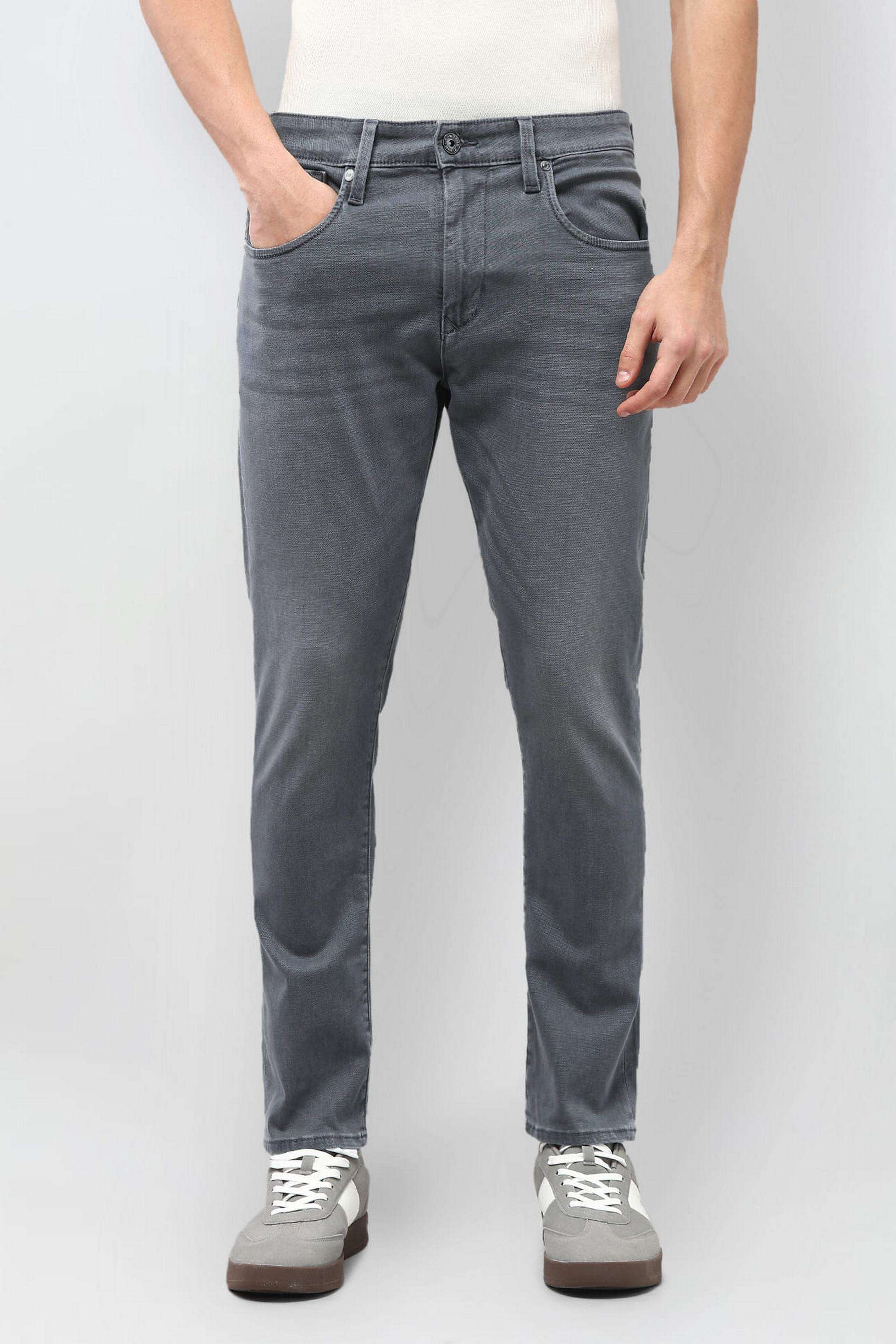 Solid-Cotton-Tapered-Fit-Men-s-Jeans