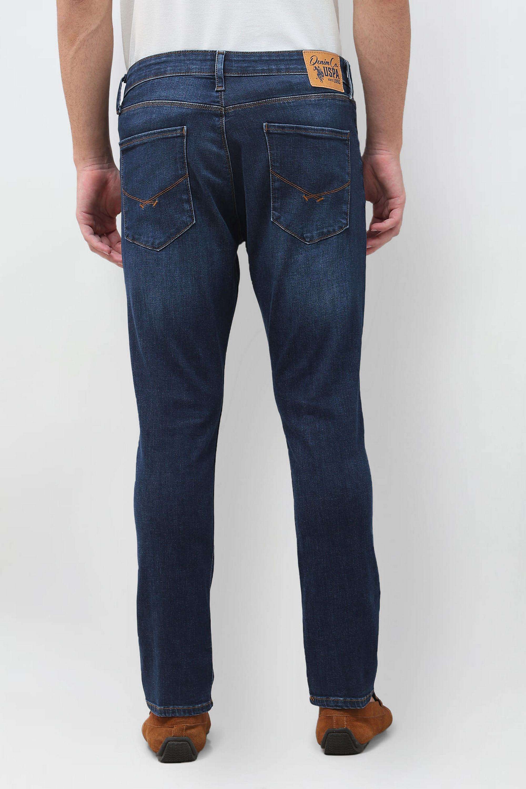 Solid-Cotton-Tapered-fit-Men-s-Jeans