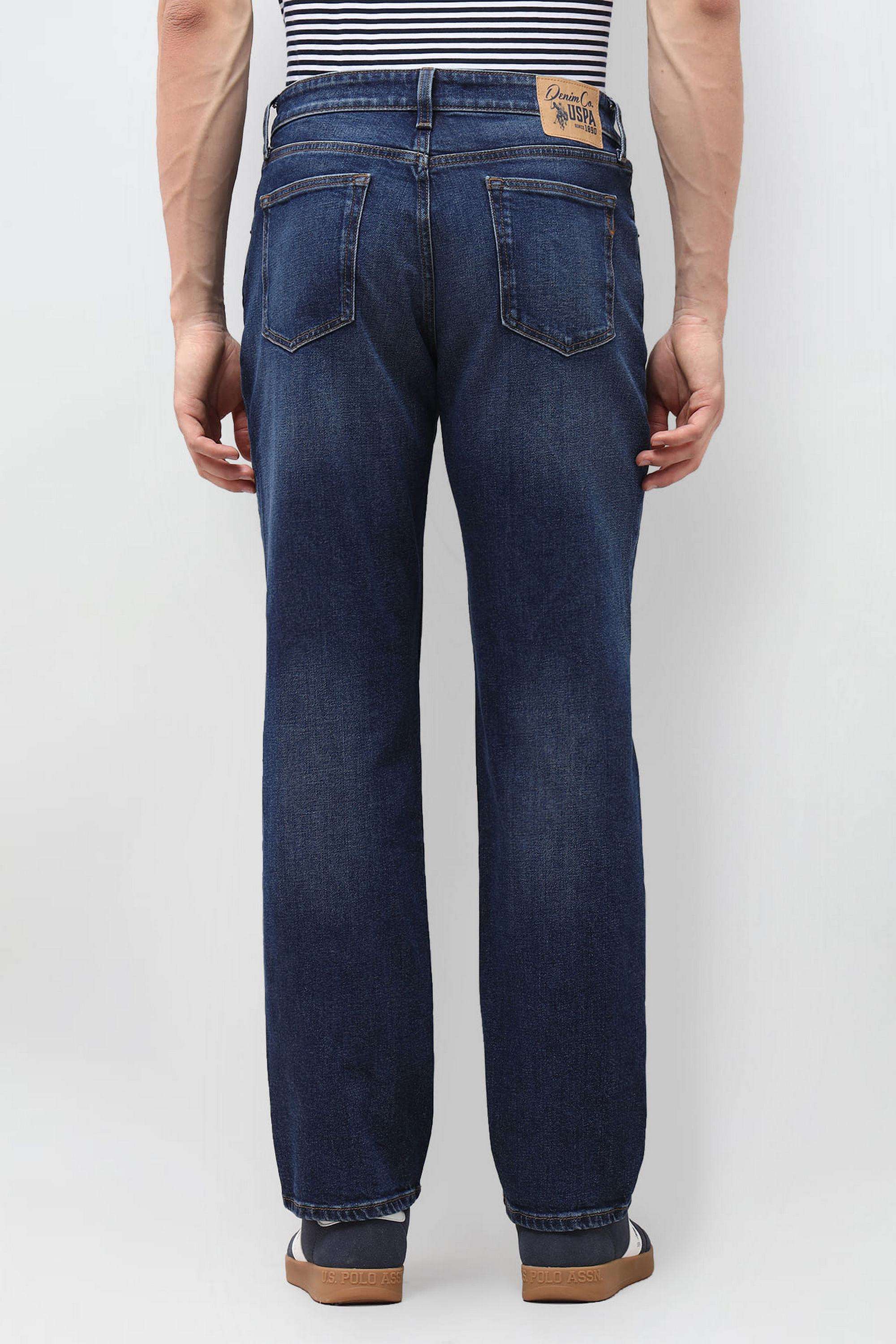 Solid-Cotton-Relaxed-Fit-Men-s-Jeans