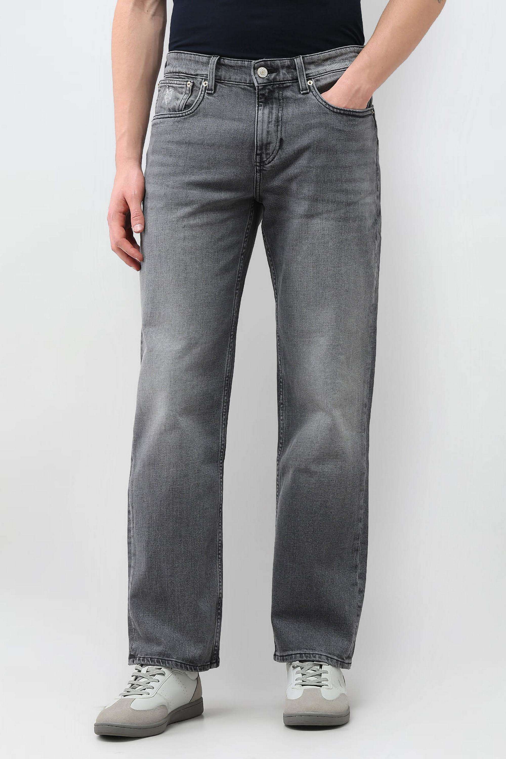 Solid-Cotton-Relaxed-Fit-Men-s-Jeans