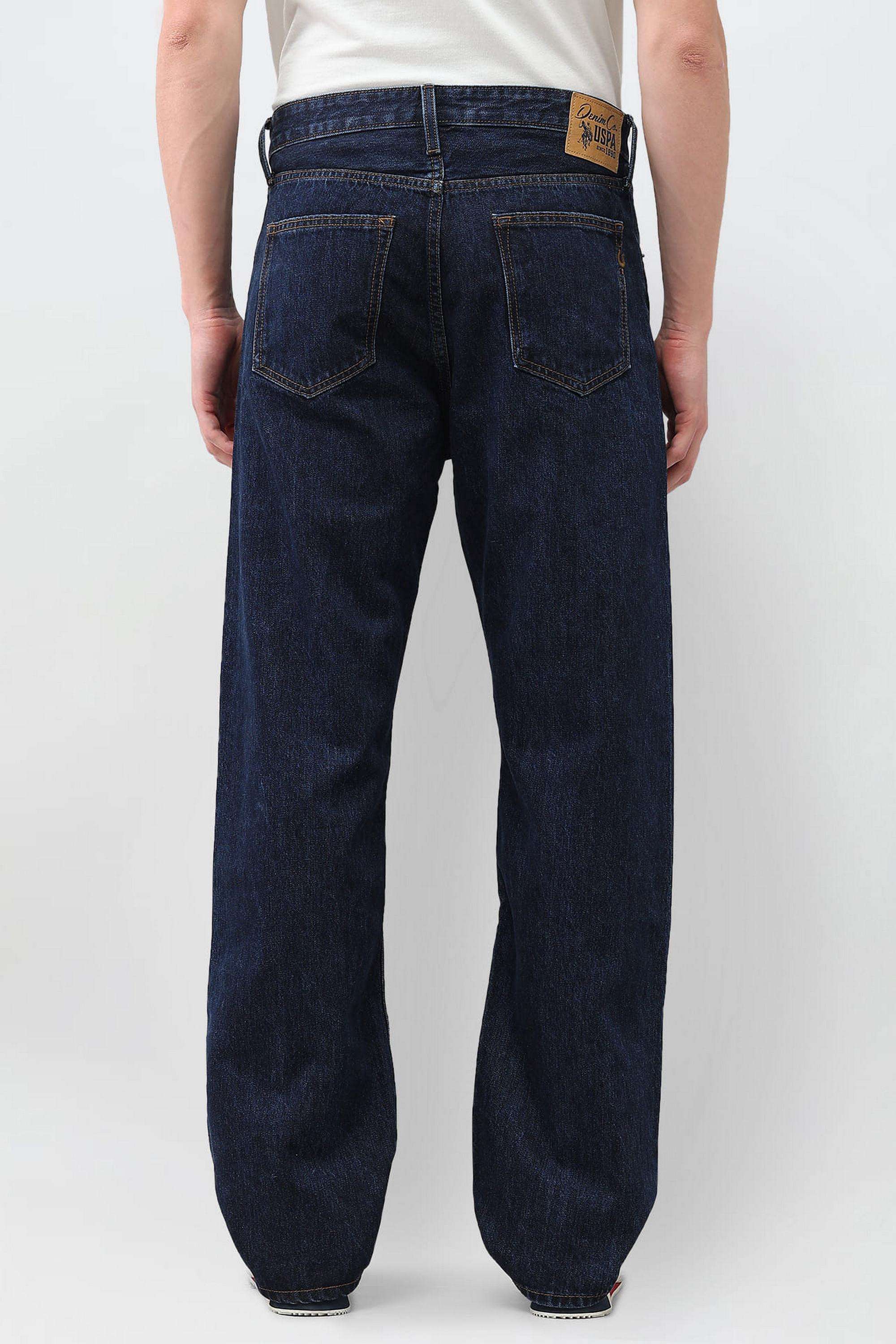 Solid-Cotton-Relaxed-Fit-Men-s-Jeans