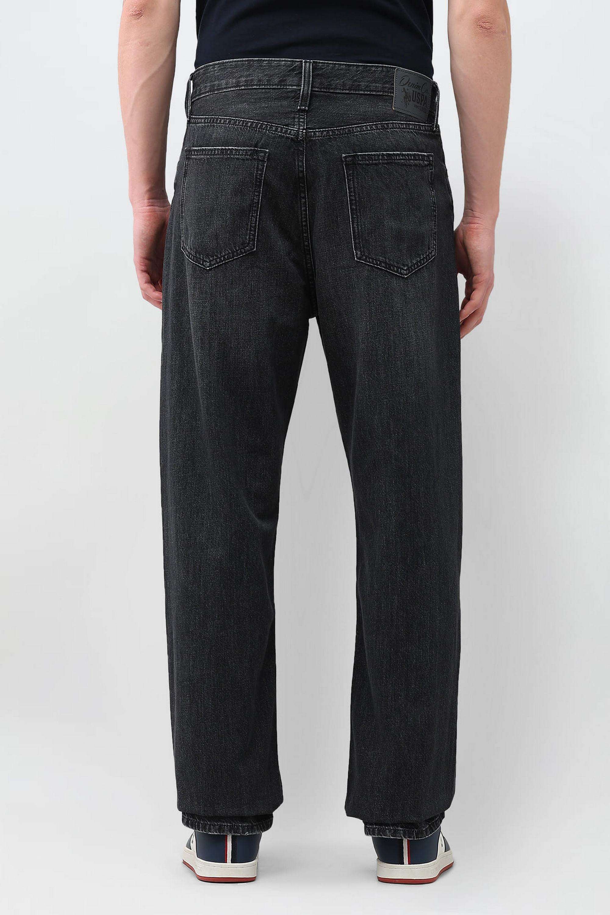 Solid-Cotton-Relaxed-Fit-Men-s-Jeans