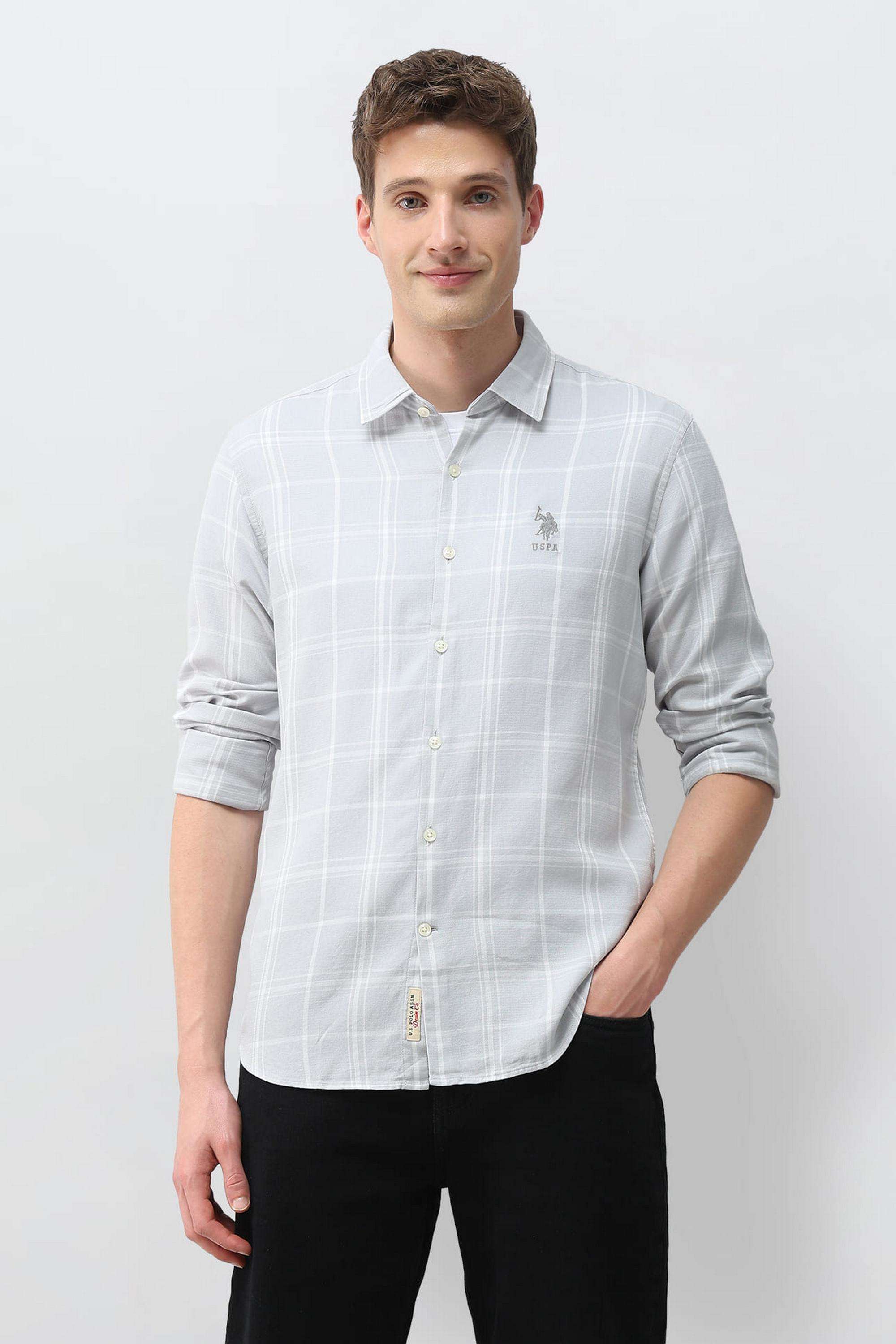 Checks-Cotton-Regular-Fit-Men-s-Casual-Shirt