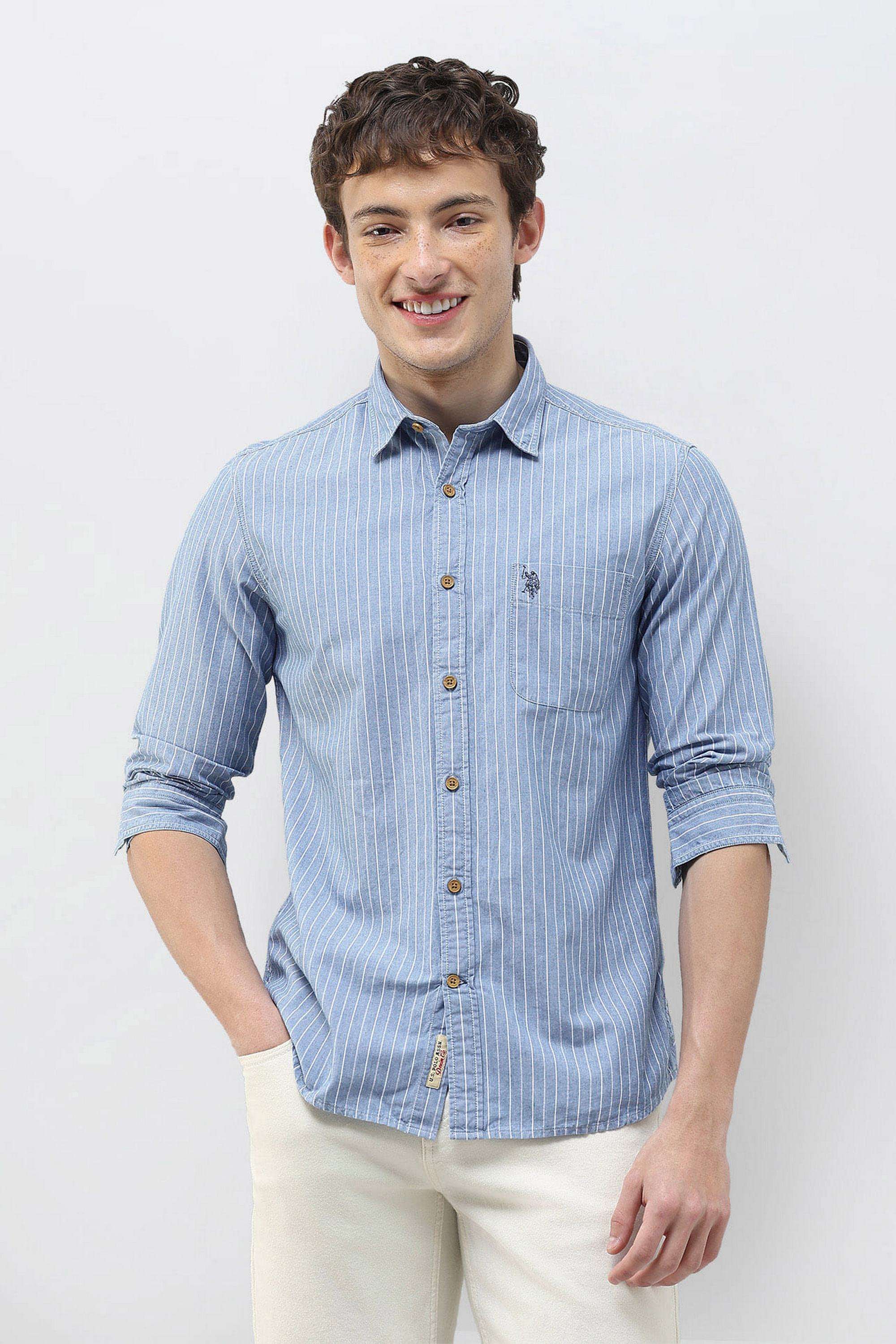 Stripes-Cotton-Regular-Fit-Men-s-Shirt