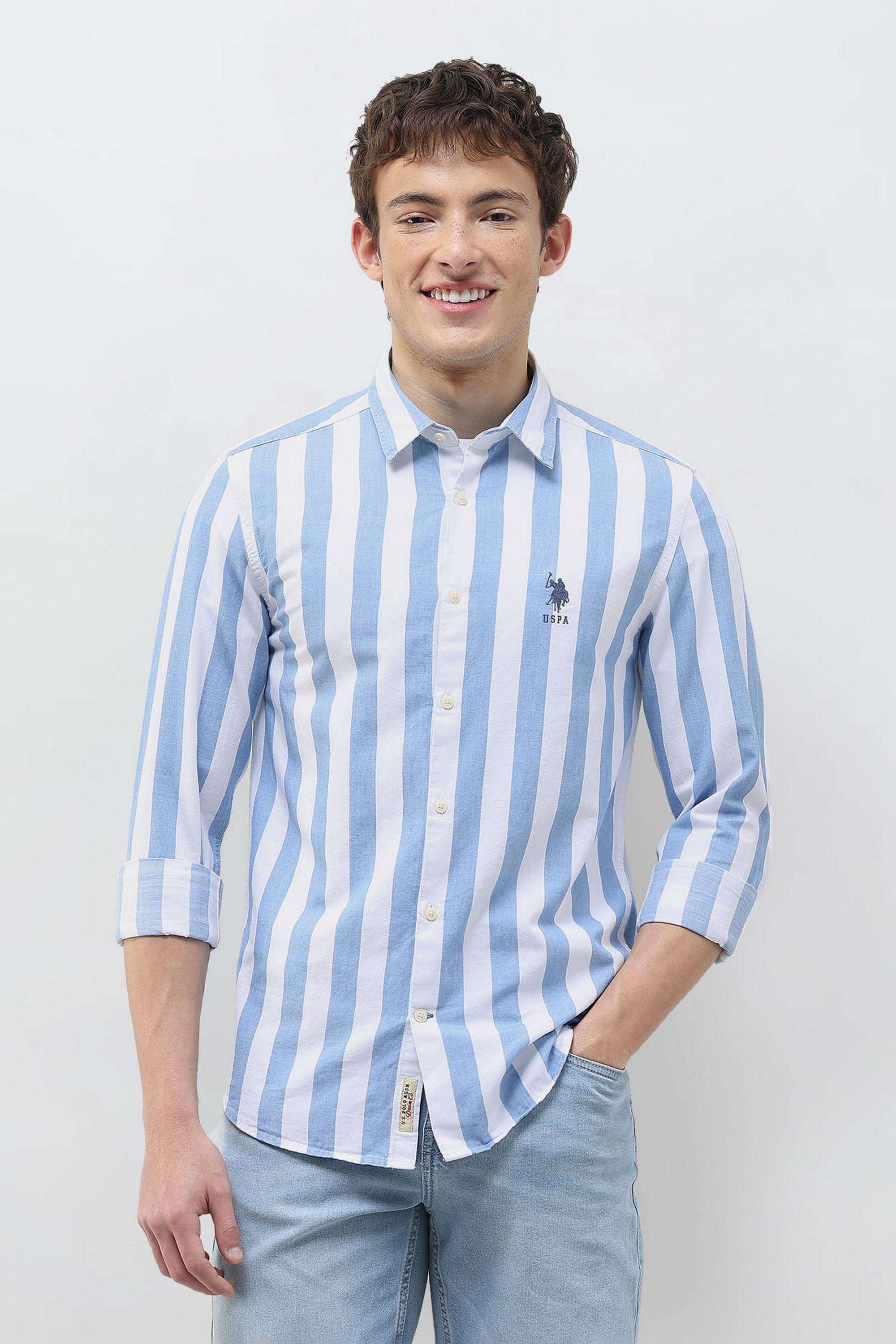 Stripes-Cotton-Regular-Fit-Men-s-Shirt
