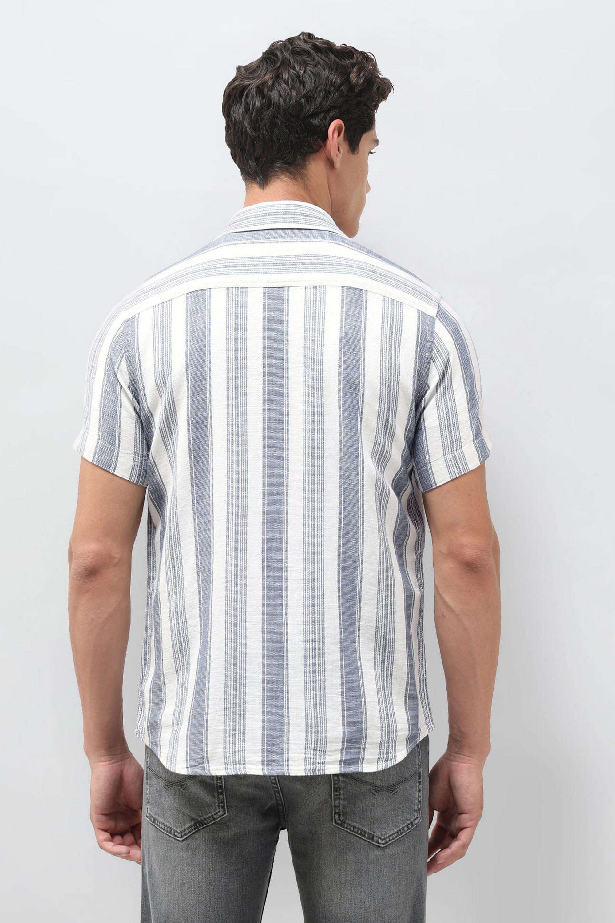 Stripes-Cotton-Regular-Fit-Men-s-Casual-Shirt