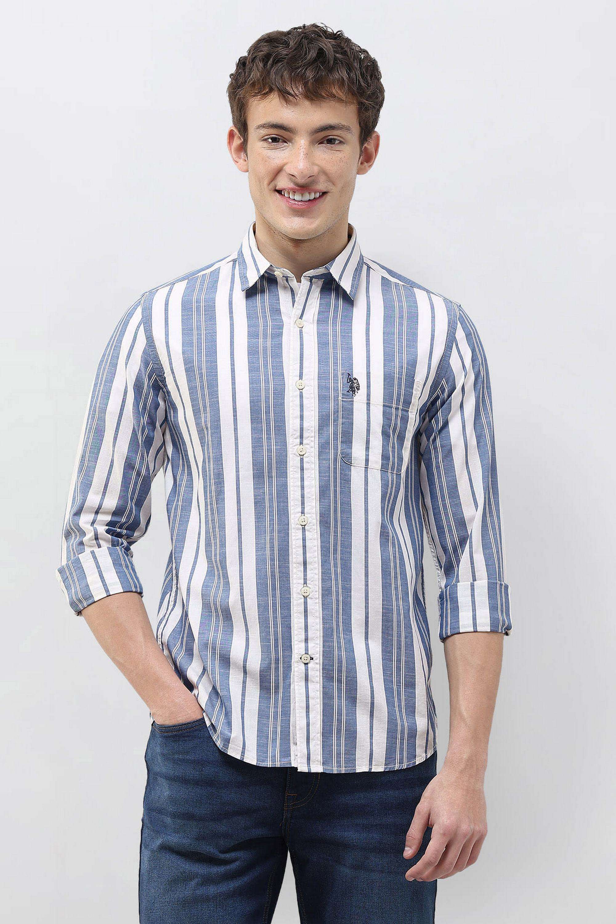 Stripes-Cotton-Regular-Fit-Men-s-Shirt