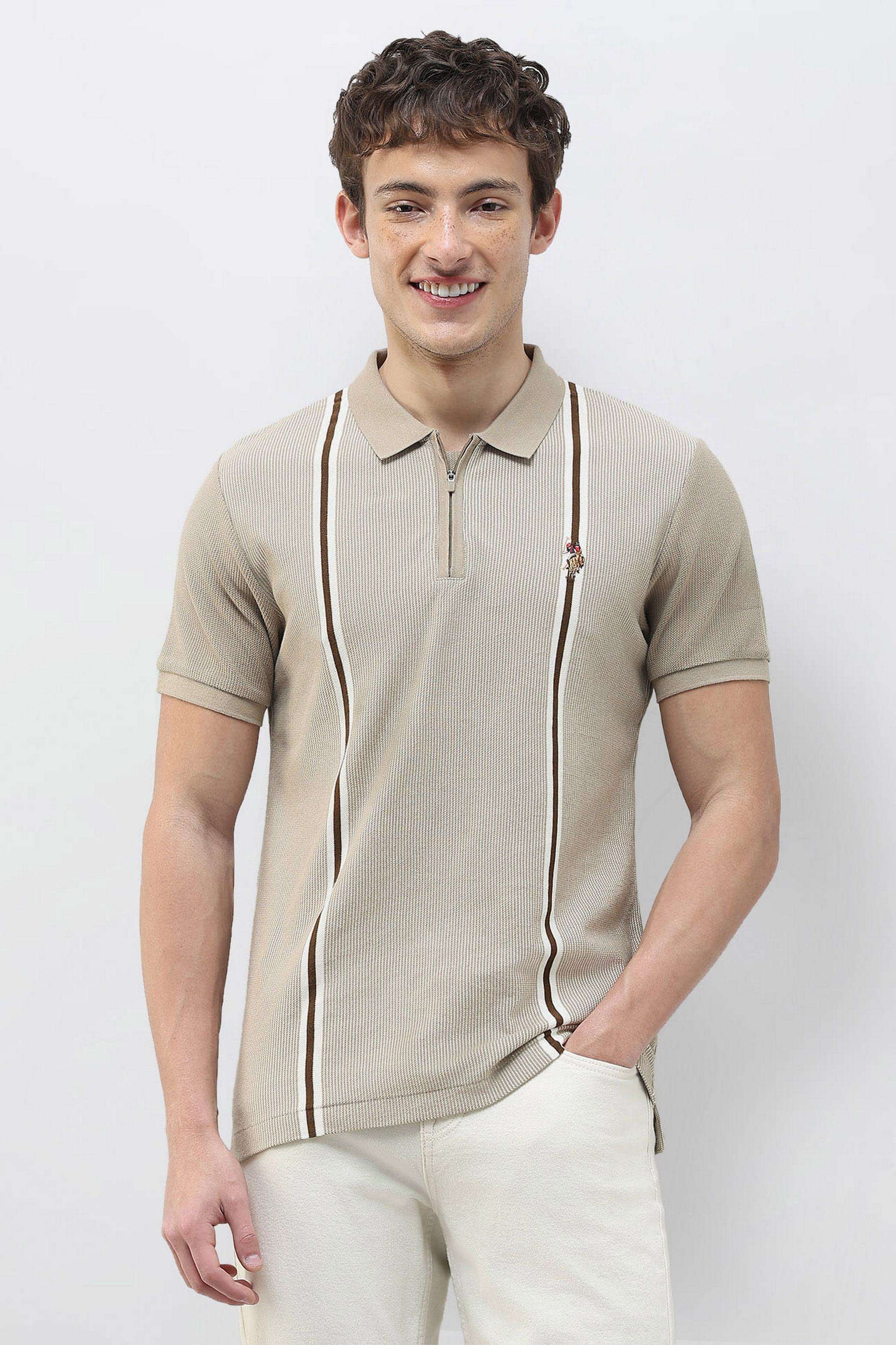 Stripes-Cotton-Polo-Men-s-T-Shirt