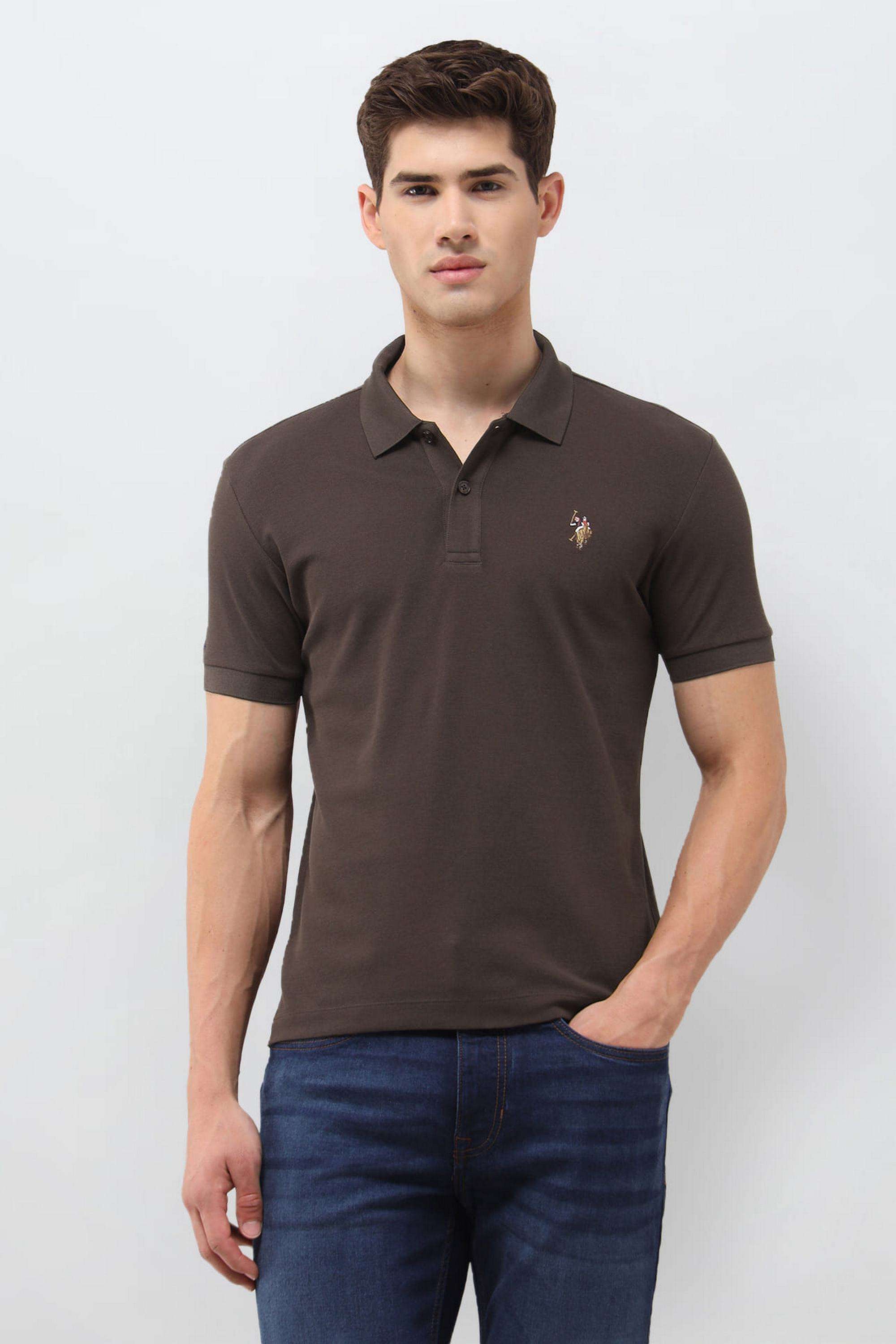 Solid-Cotton-Polo-Men-s-T-Shirt