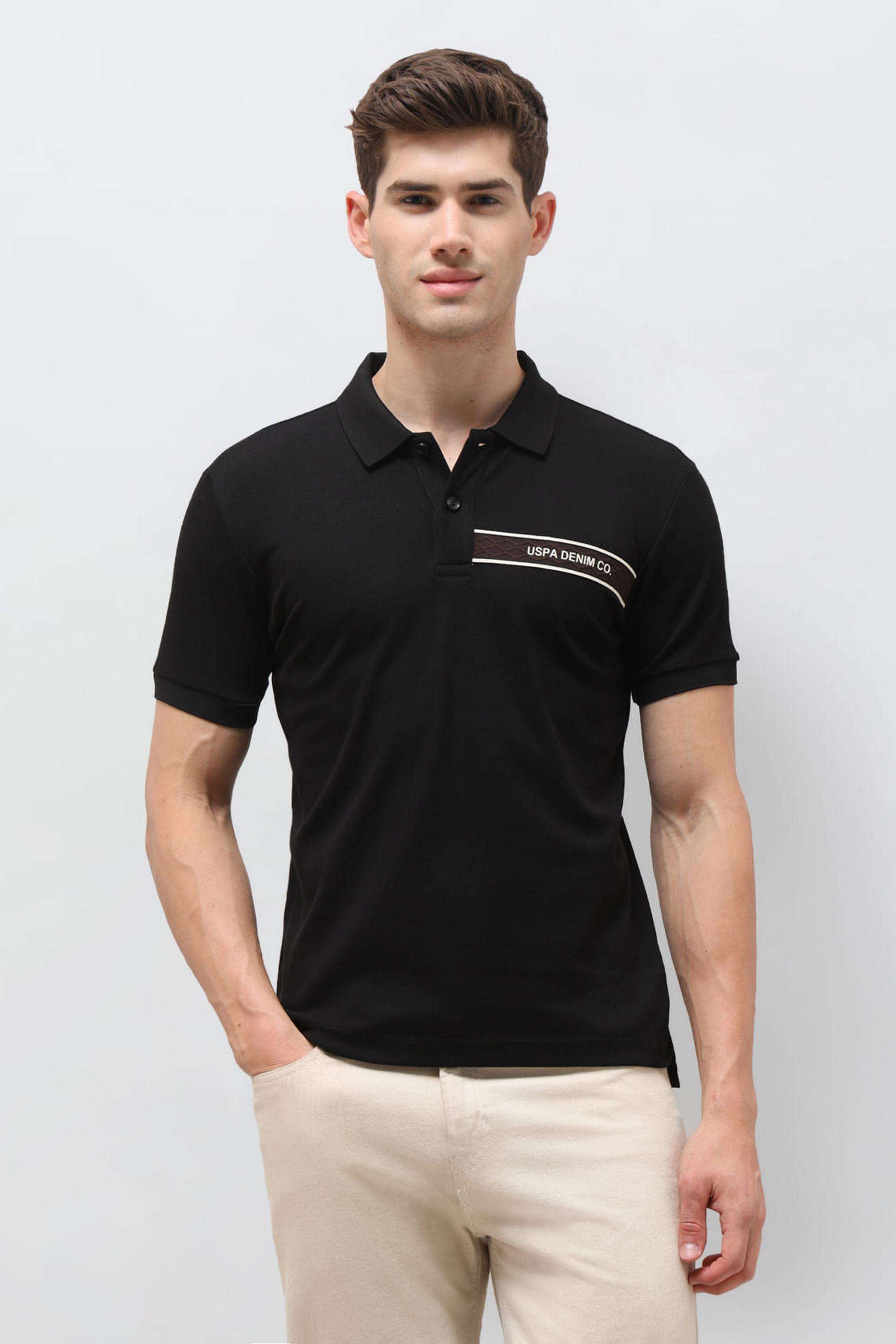 Solid-Cotton-Polo-Men-s-T-Shirt