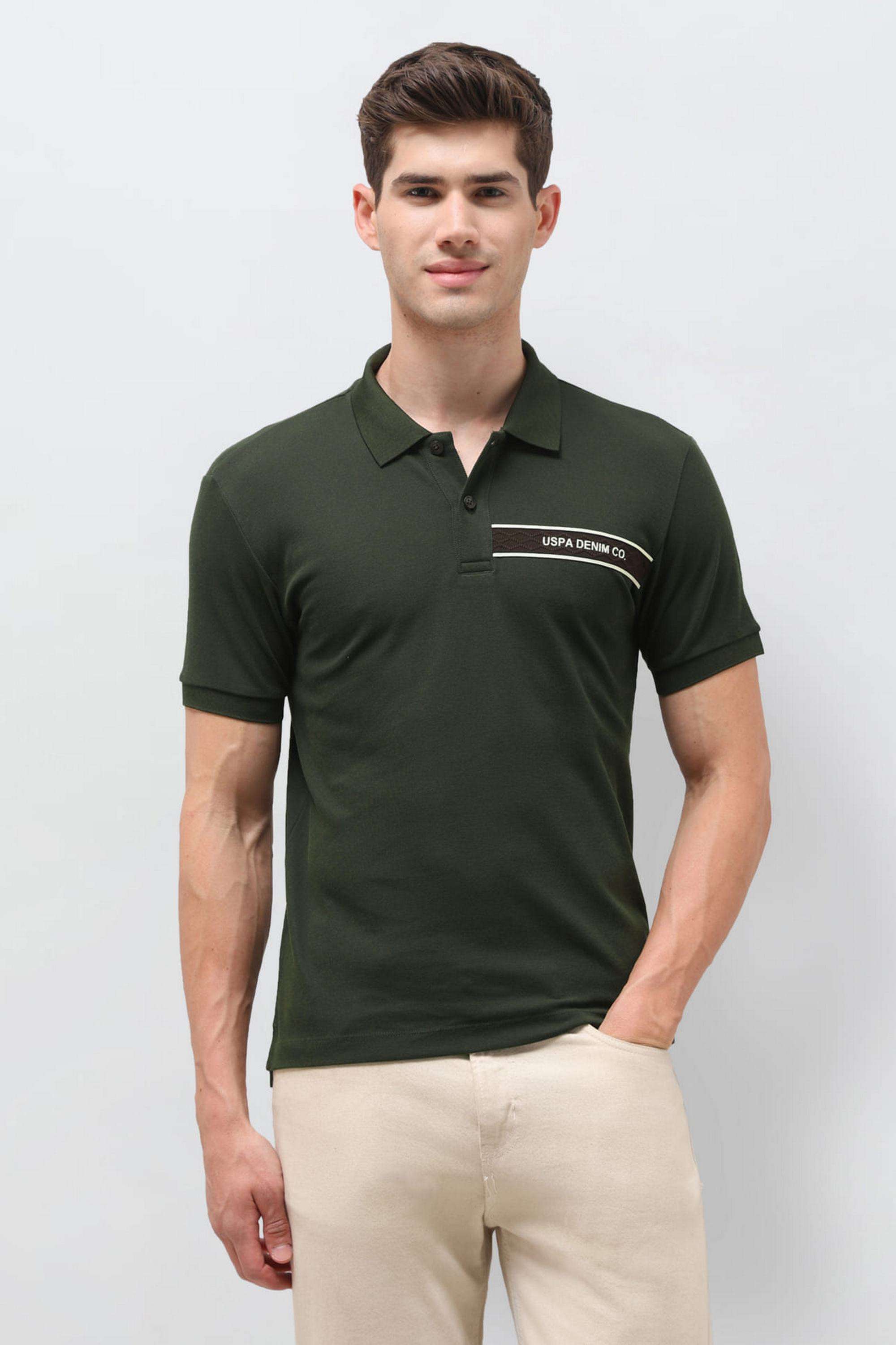 Solid-Cotton-Polo-Men-s-T-Shirt