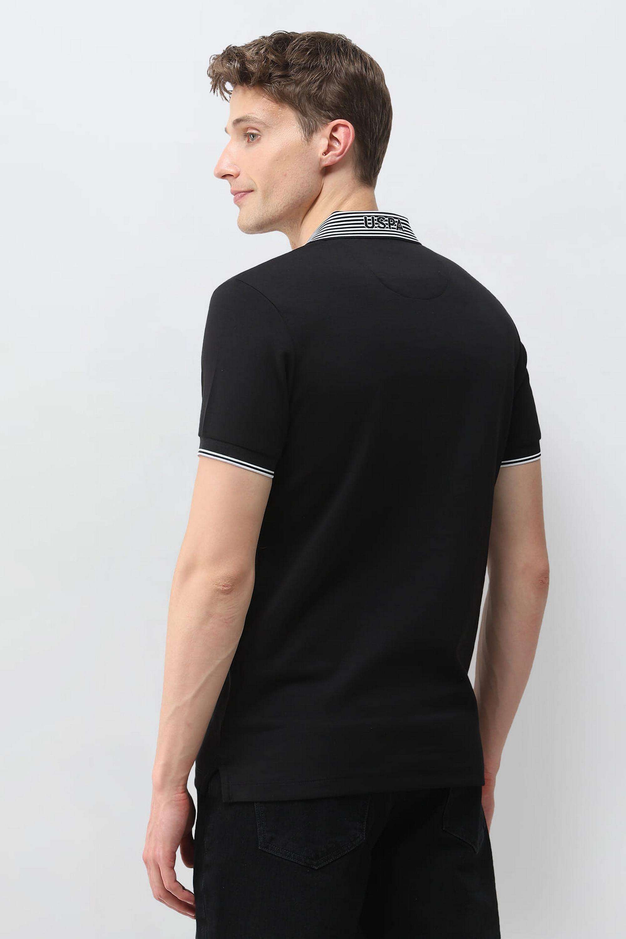 Solid-Cotton-Polo-Men-s-T-Shirt