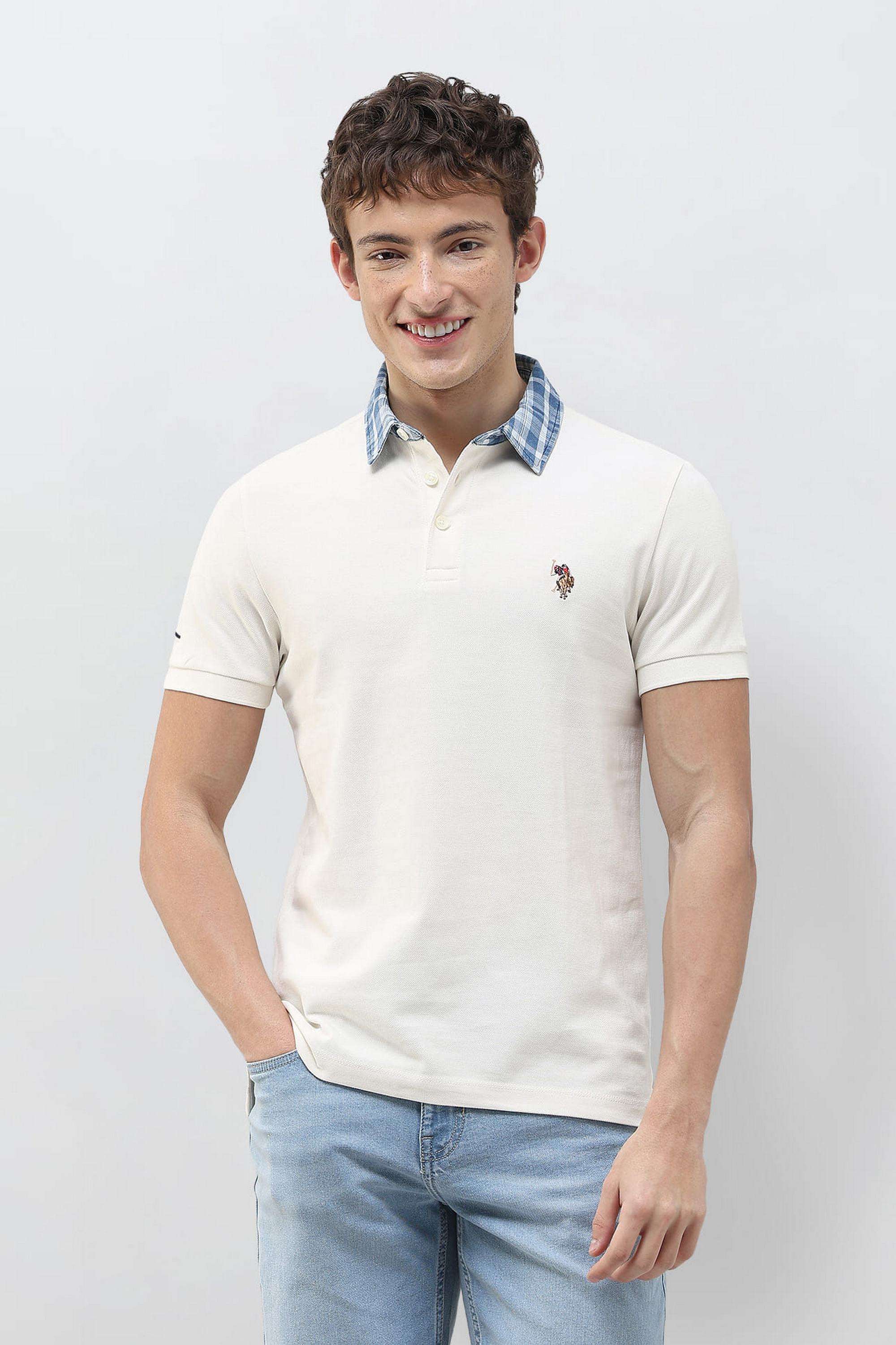 Solid-Cotton-Polo-Men-s-T-Shirt