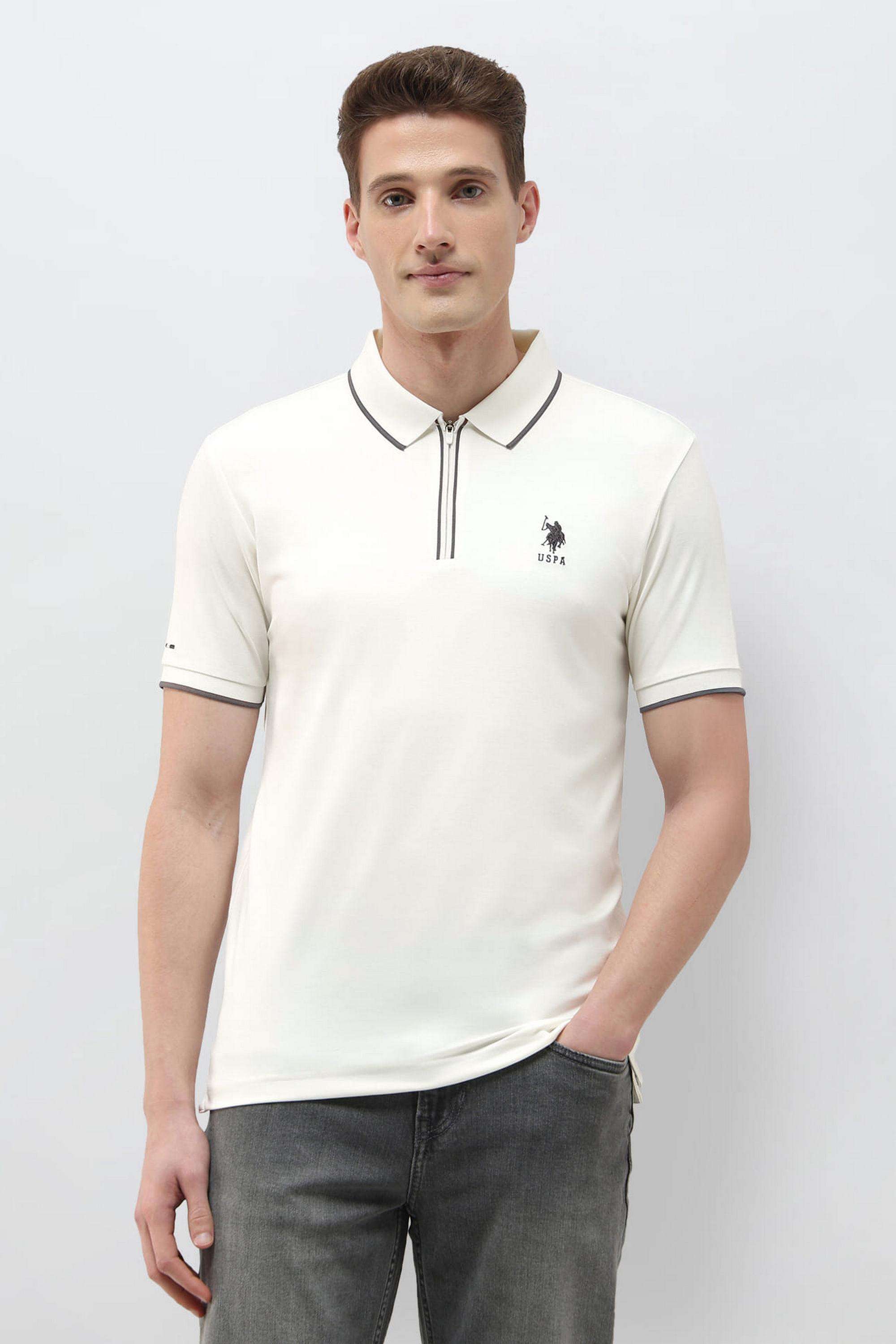 Solid-Cotton-Polo-Men-s-T-Shirt