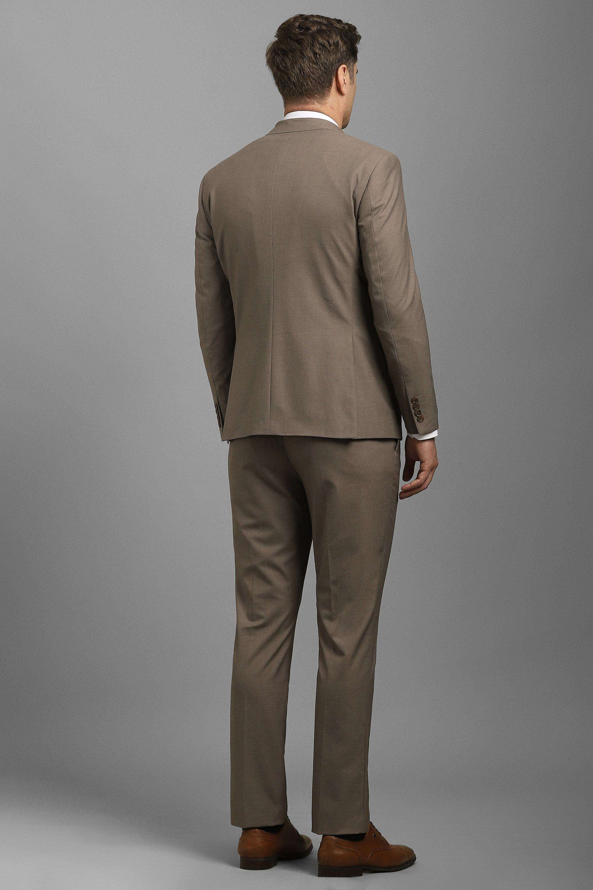 Solid-Blended-Fabric-Slim-Fit-Men-s-Suit