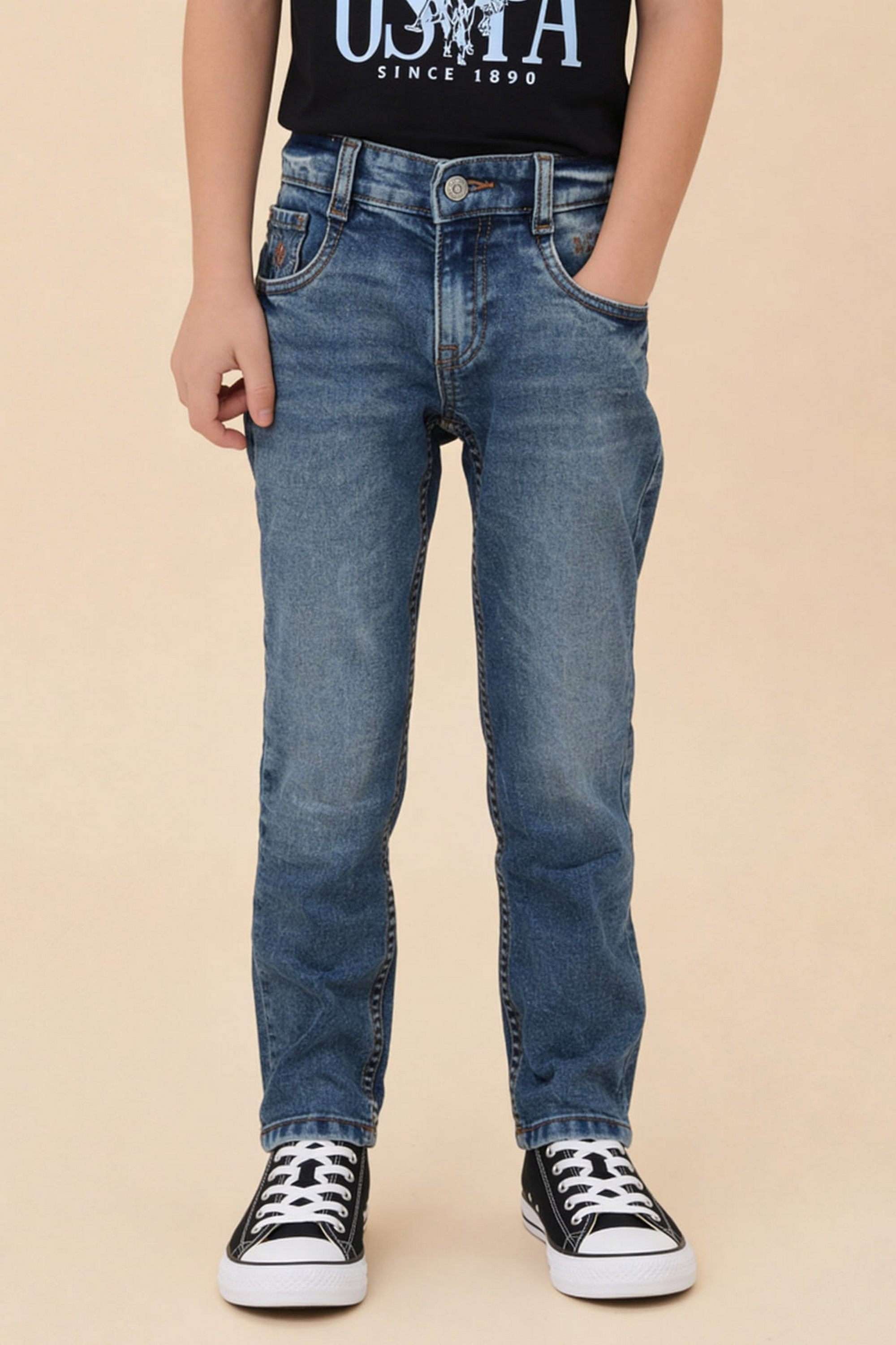 Solid-Cotton-Slim-Fit-Boys-Jeans