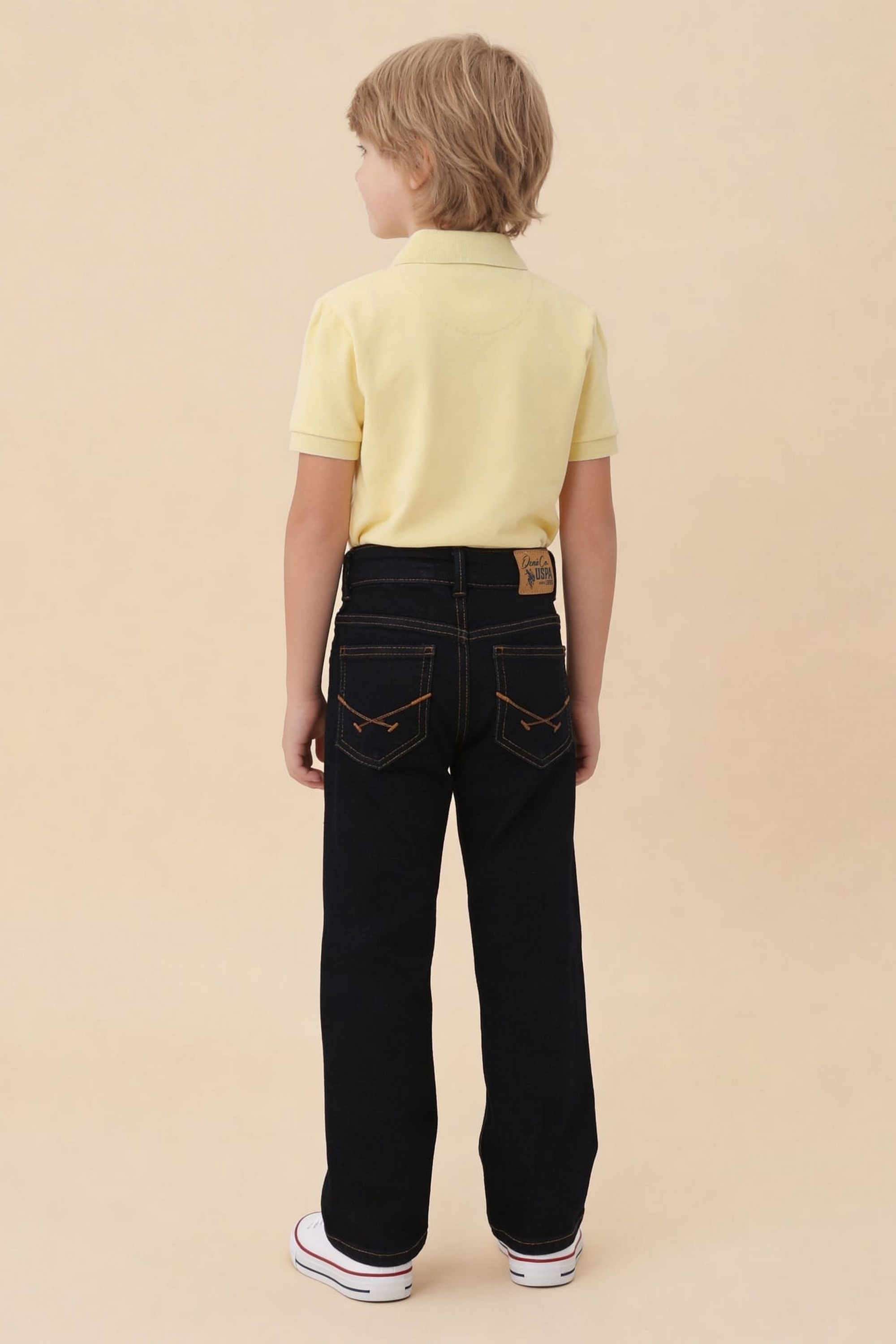 Solid-Cotton-Relaxed-fit-Boys-Jeans