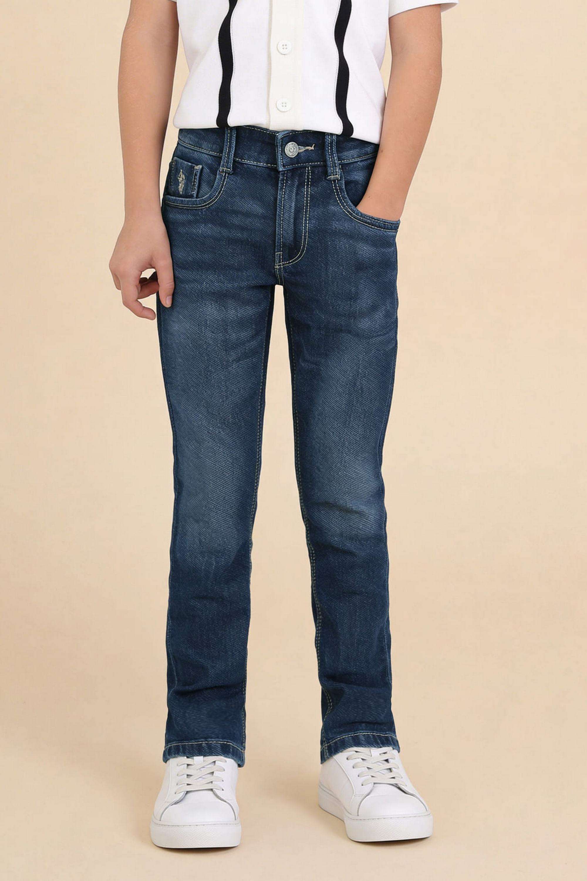 Solid-Cotton-Slim-Fit-Boys-Jeans
