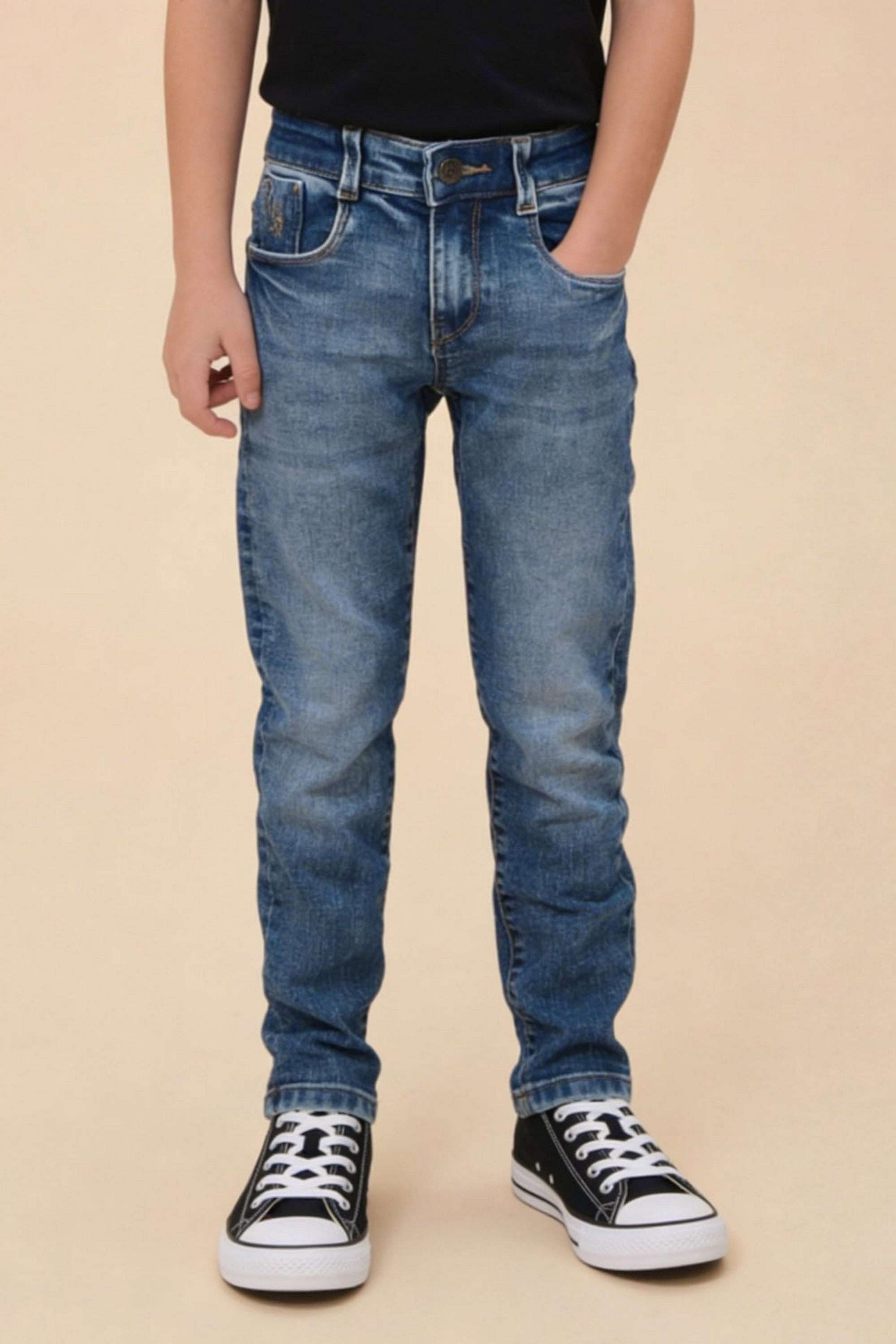 Solid-Cotton-Slim-Fit-Boys-Jeans