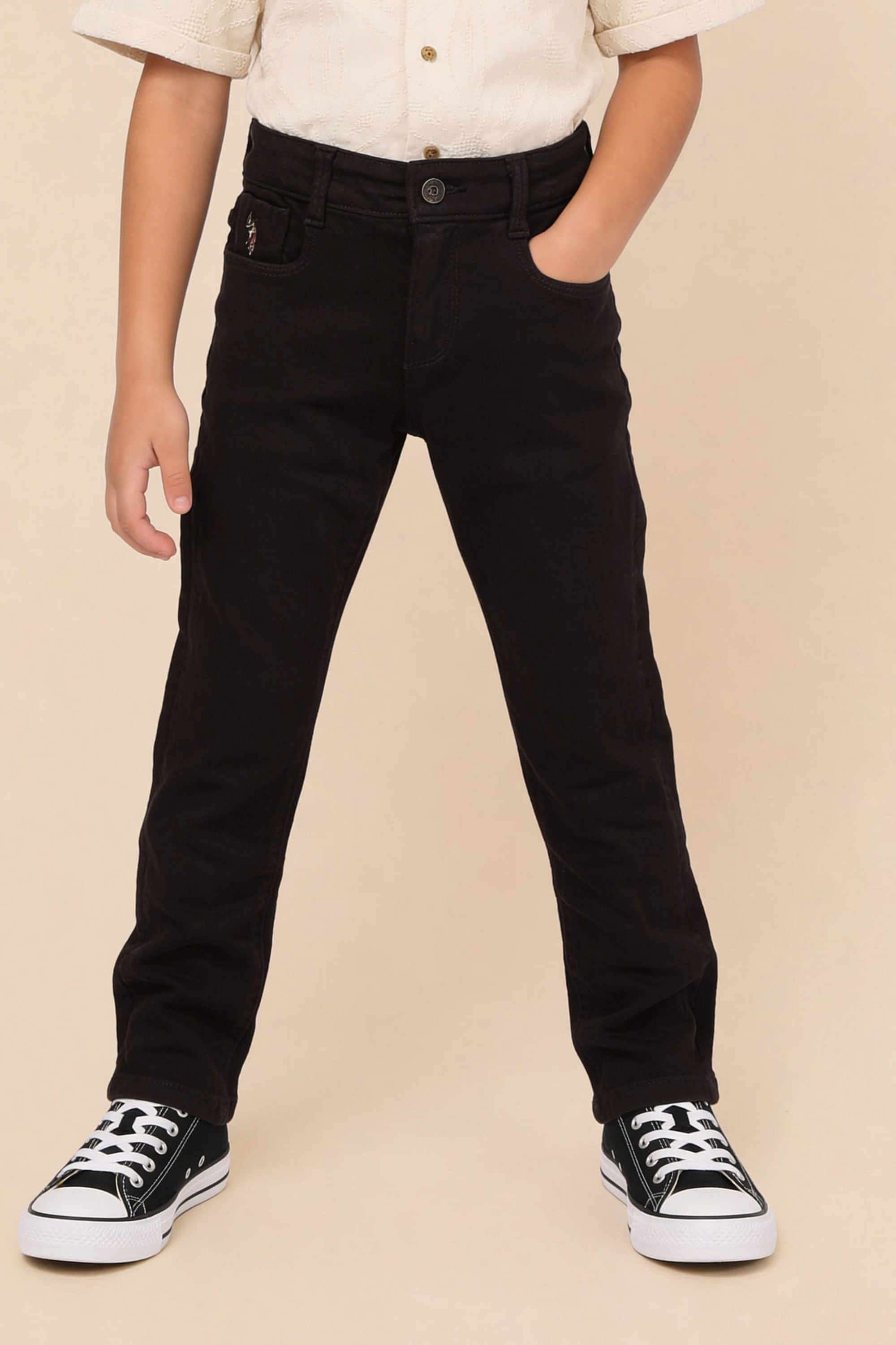 Solid-Cotton-Slim-Fit-Boys-Jeans