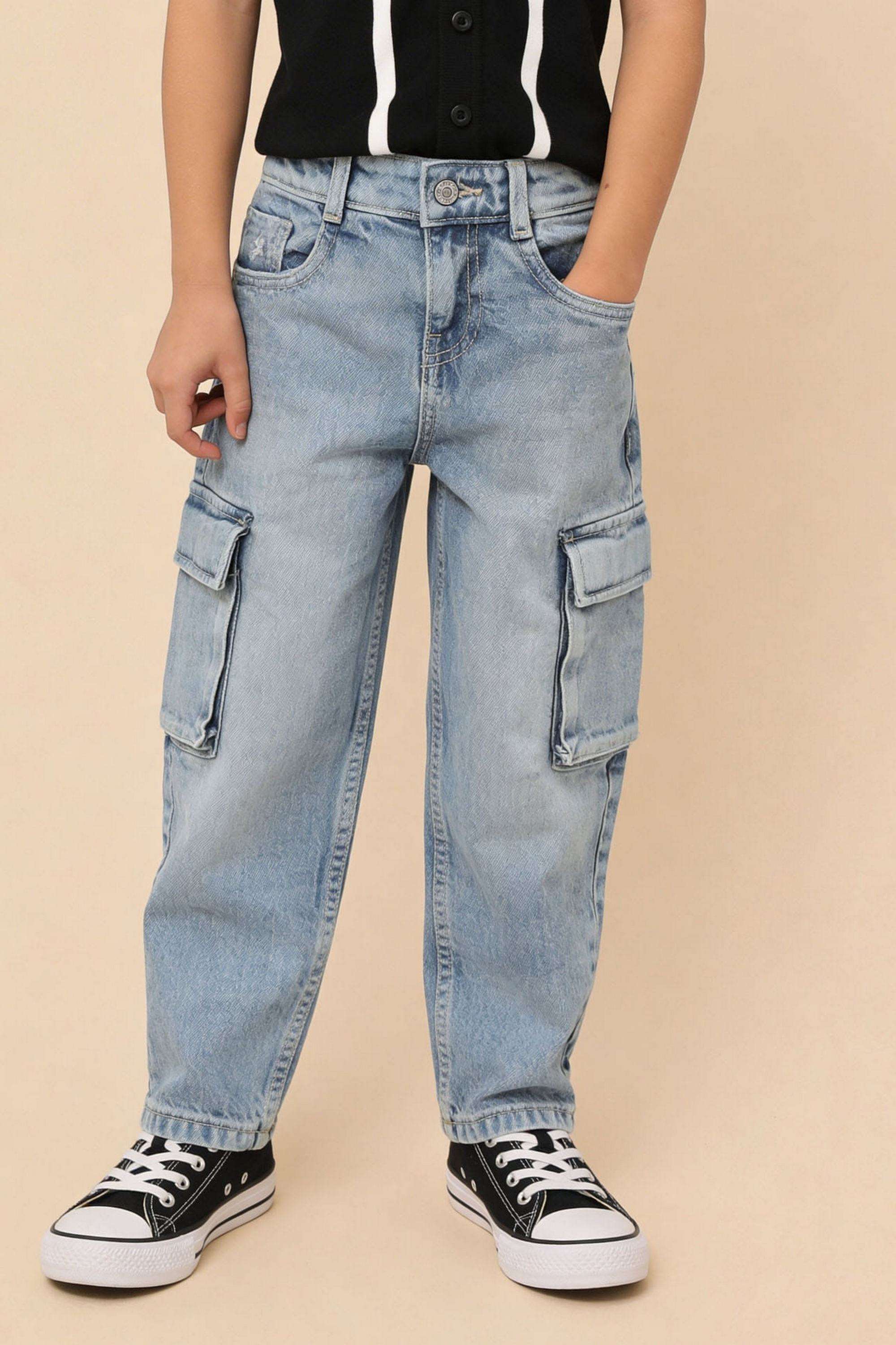 Solid-Cotton-Regular-Fit-Boys-Jeans