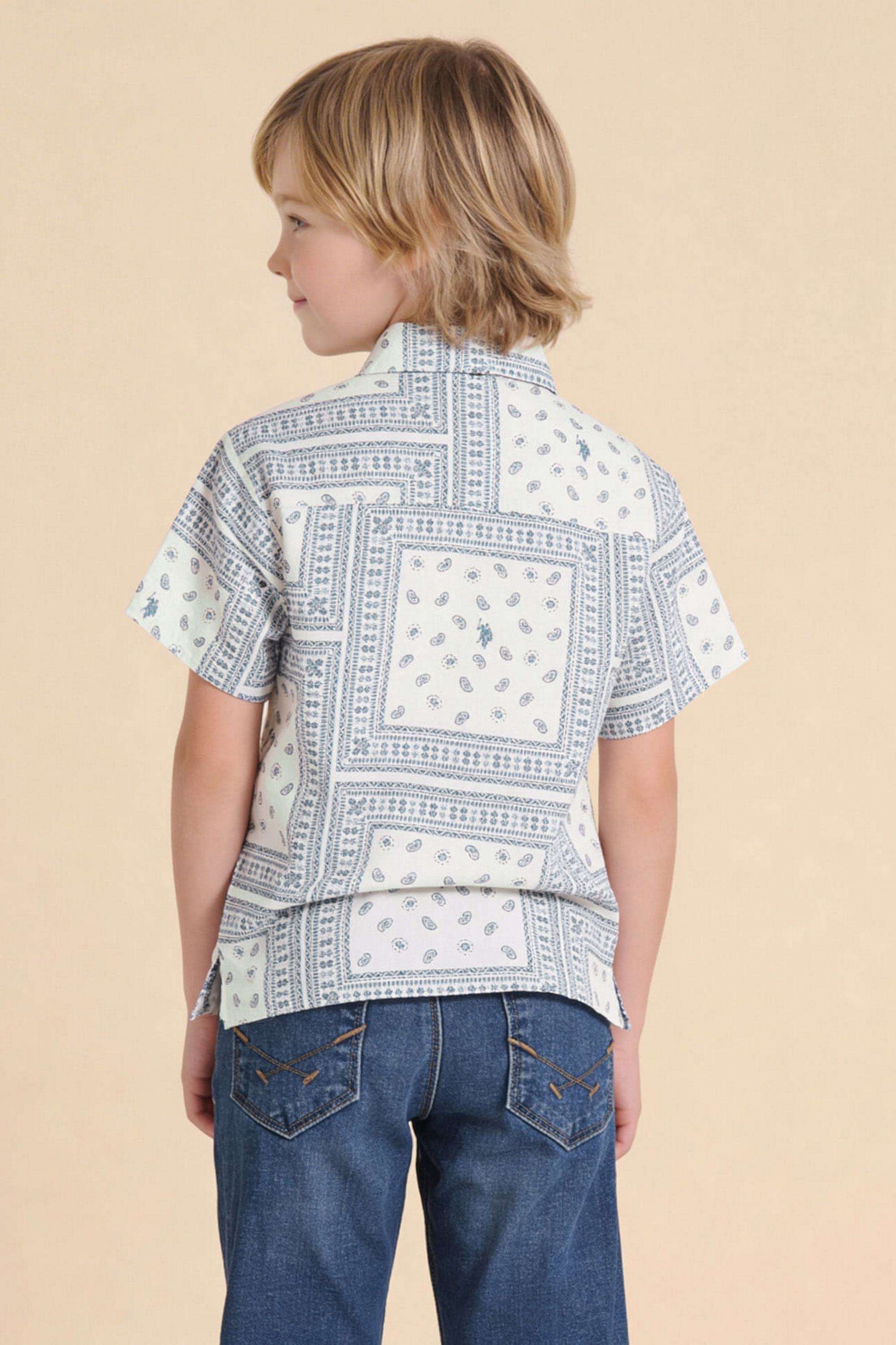Printed-Cotton-Collared-Boys-Shirt