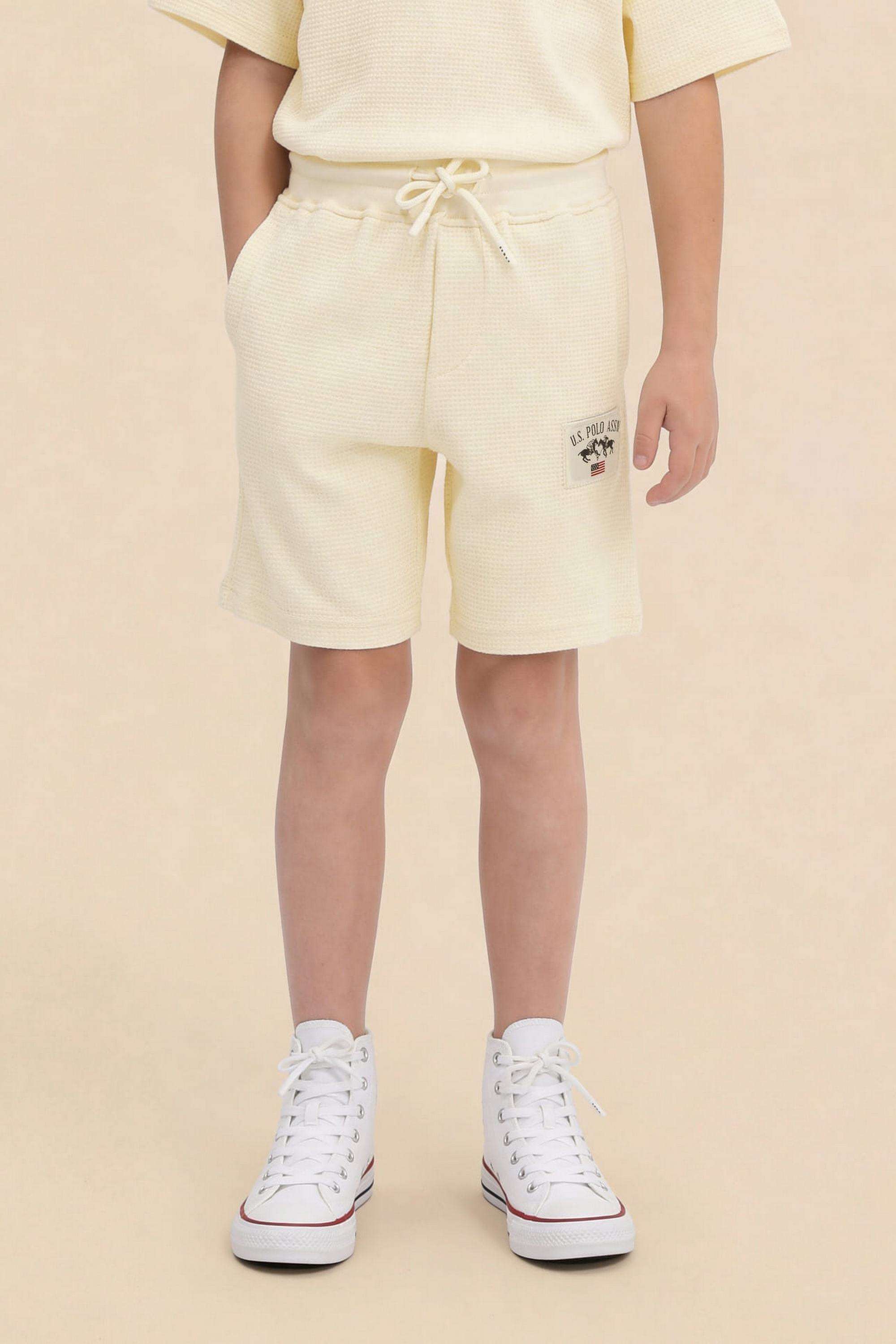 Solid-Cotton-Regular-fit-Boys-Shorts