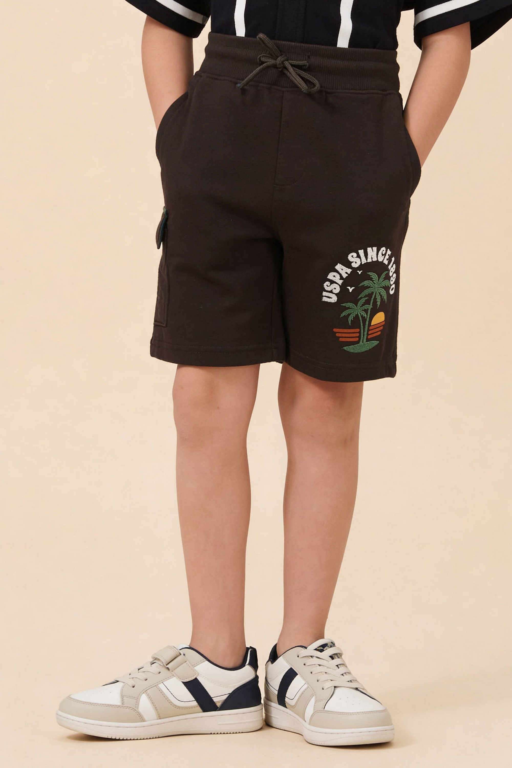Printed-Cotton-Regular-Fit-Boys-Shorts
