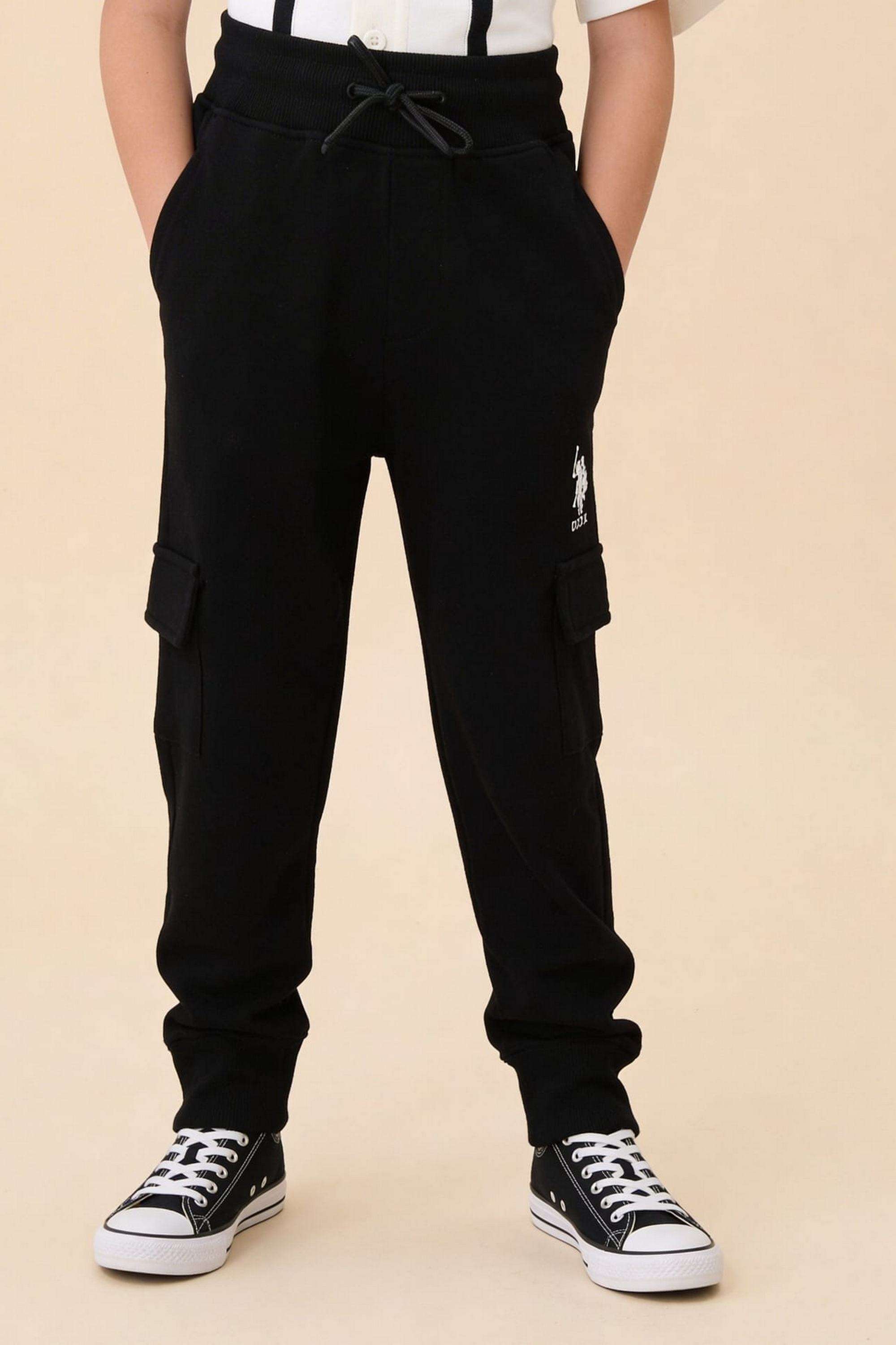Solid-Cotton-Regular-Fit-Boys-Joggers