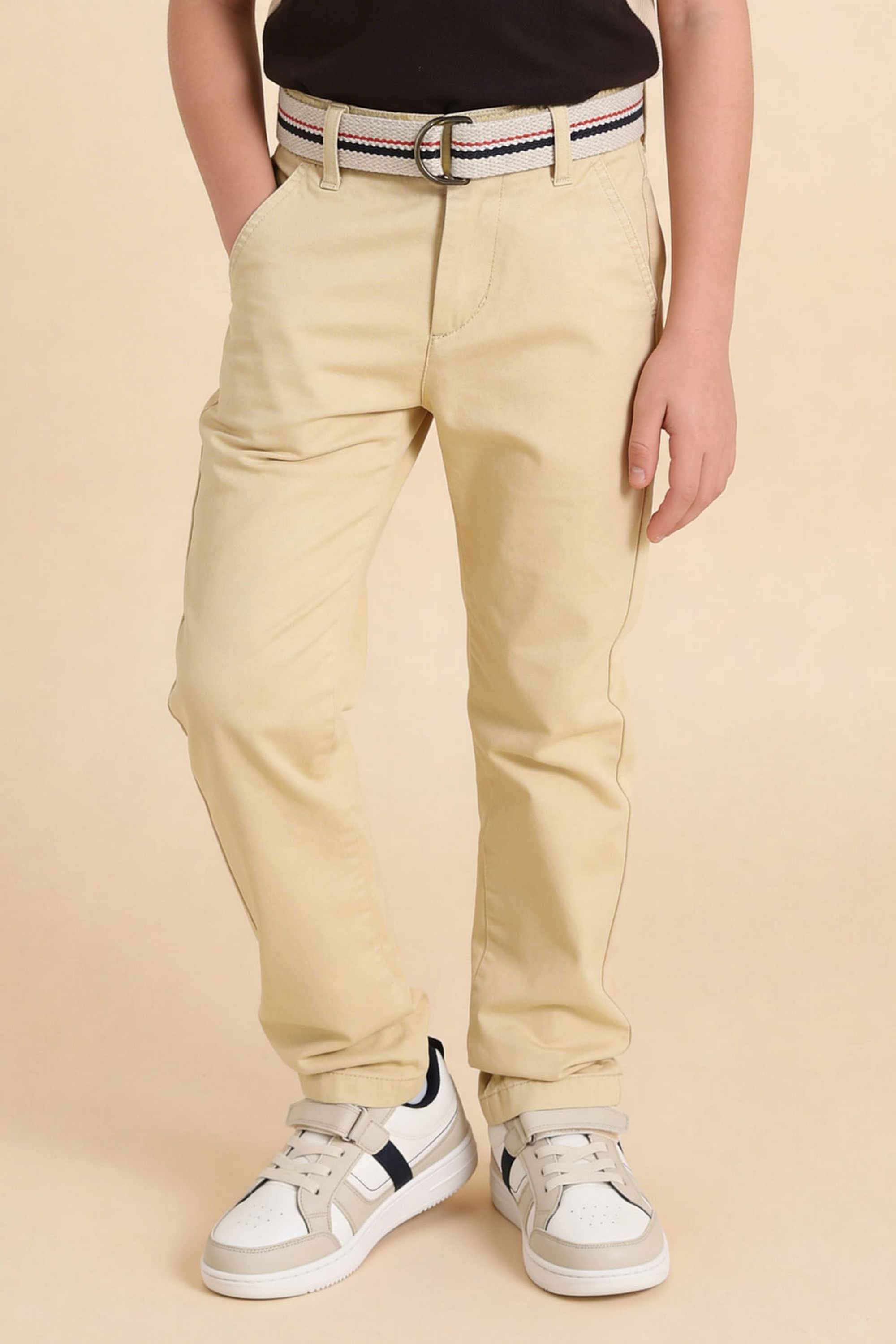 Solid-Cotton-Slim-Fit-Boys-Trousers