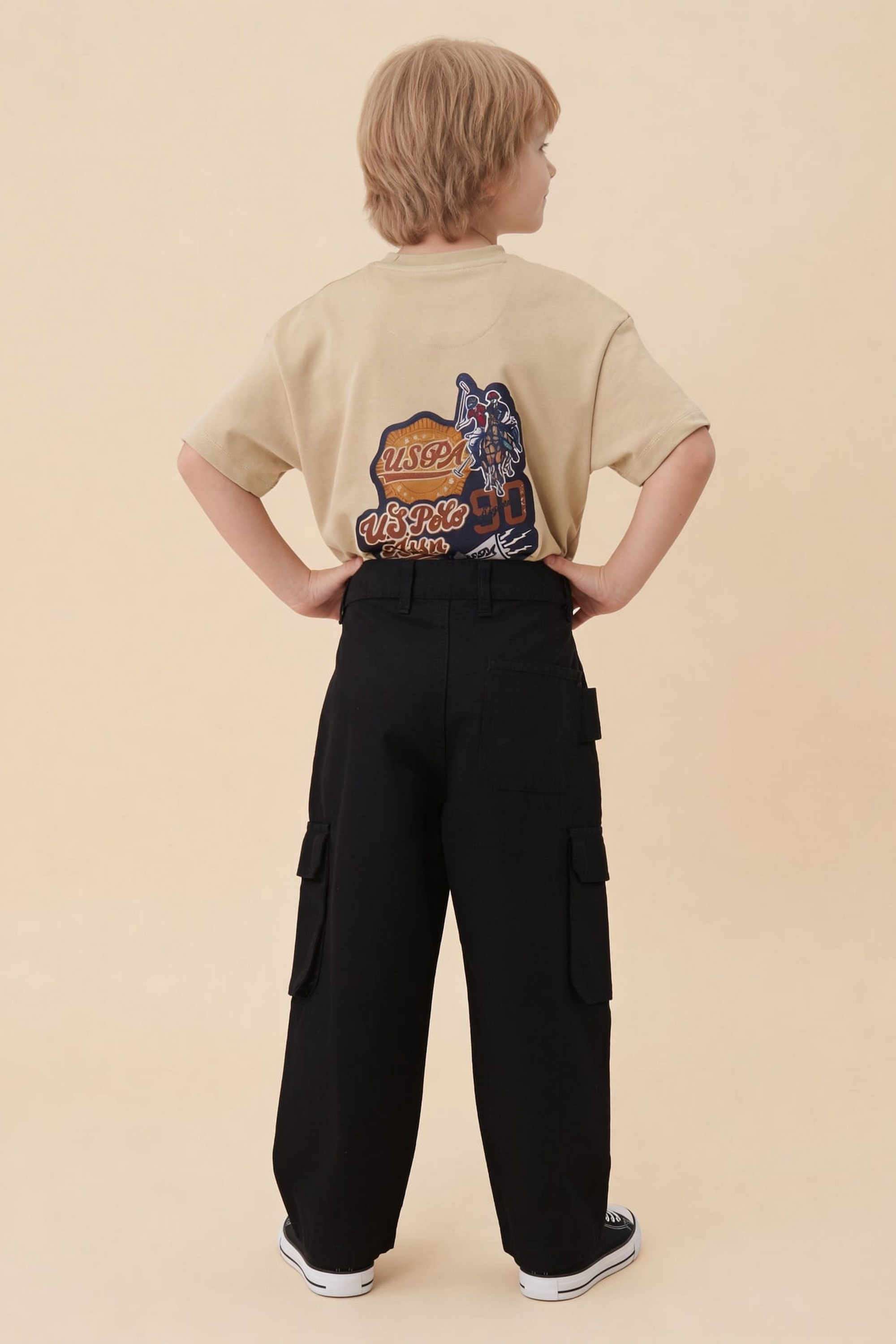 Solid-Cotton-Relaxed-fit-Boys-Trousers