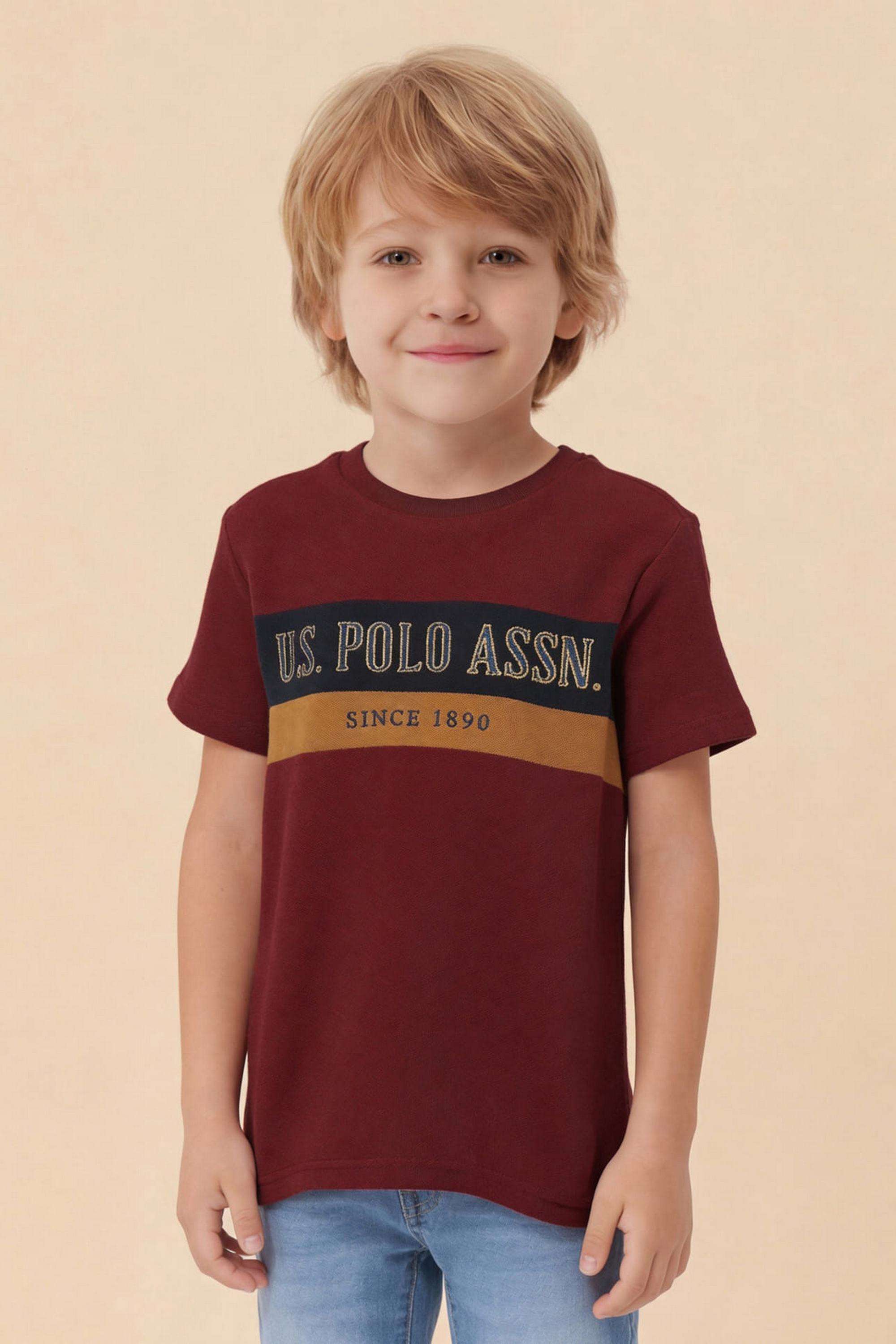 Printed-Cotton-Round-Neck-Boys-T-Shirt