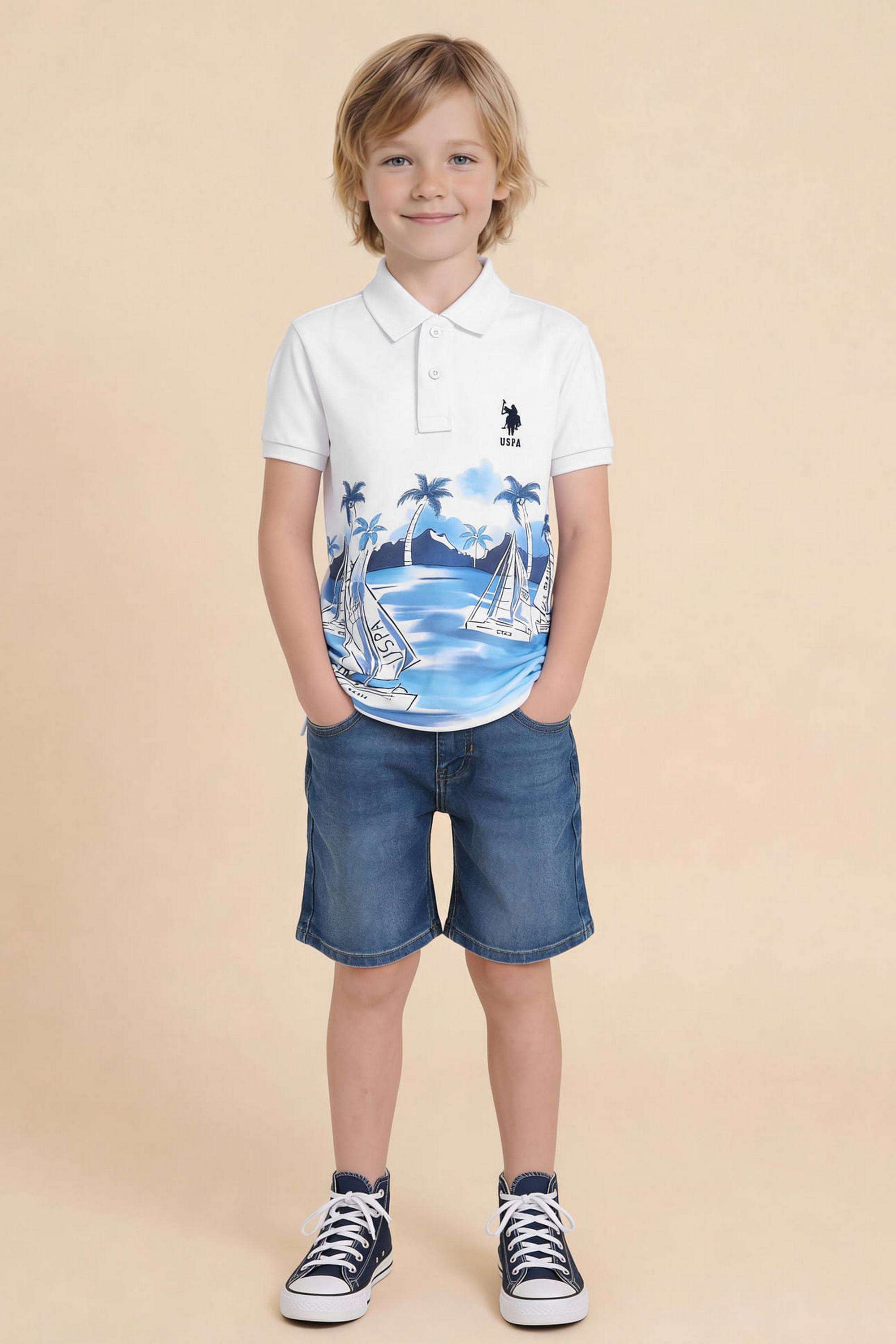 Printed-Cotton-Collared-Boys-Shirt