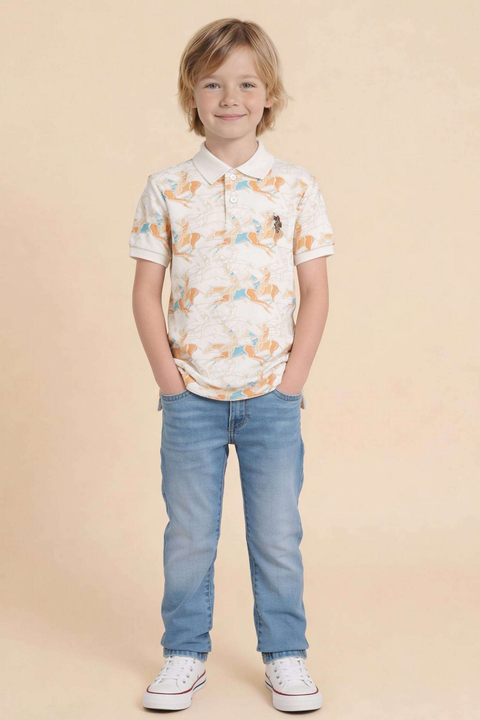 Printed-Cotton-Collared-Boys-Shirt