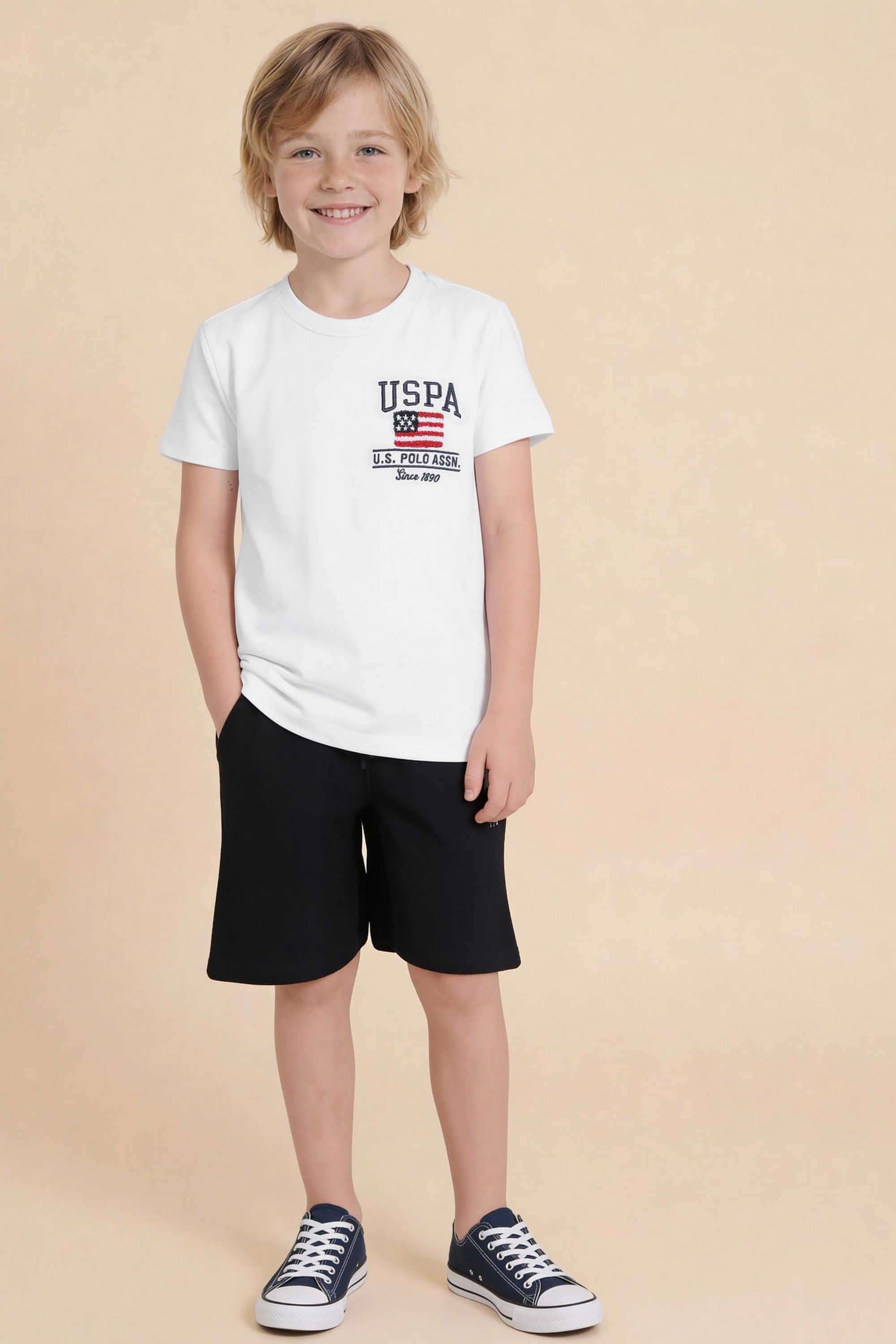 Solid-Cotton-Round-Neck-Boys-T-Shirt