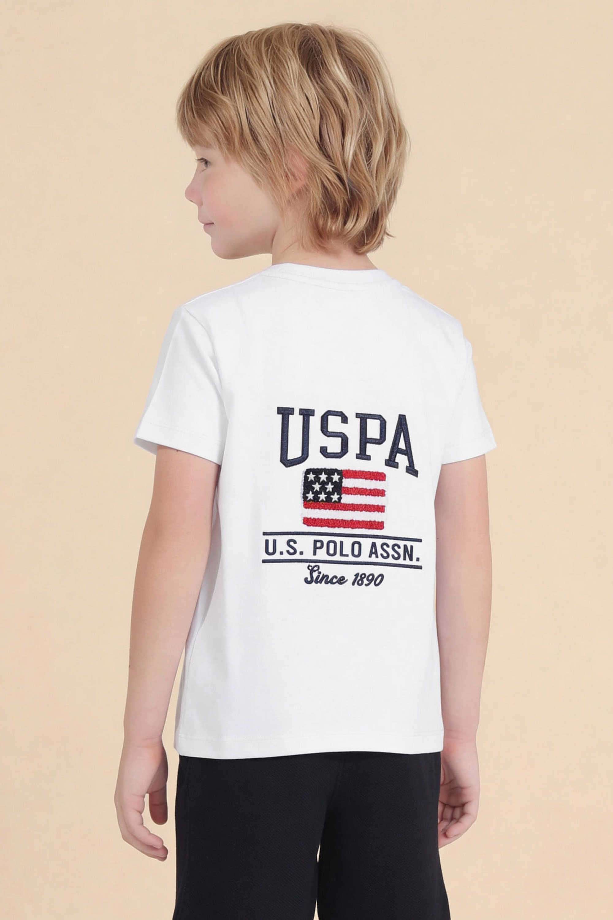Solid-Cotton-Round-Neck-Boys-T-Shirt