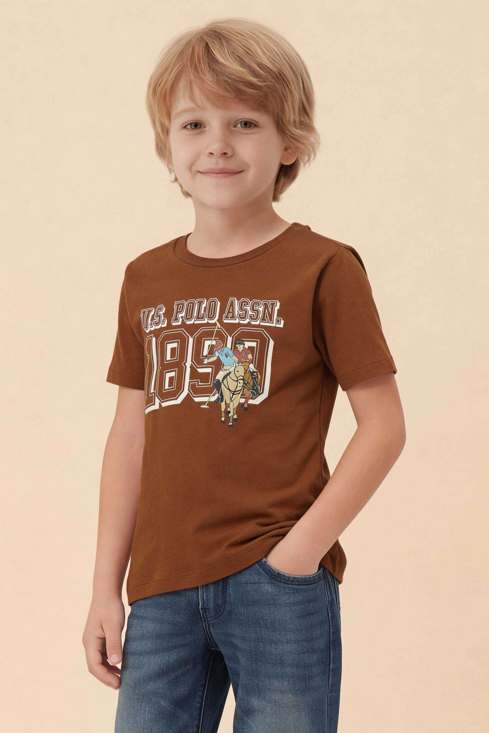 Printed-Cotton-Round-Neck-Boys-T-Shirt