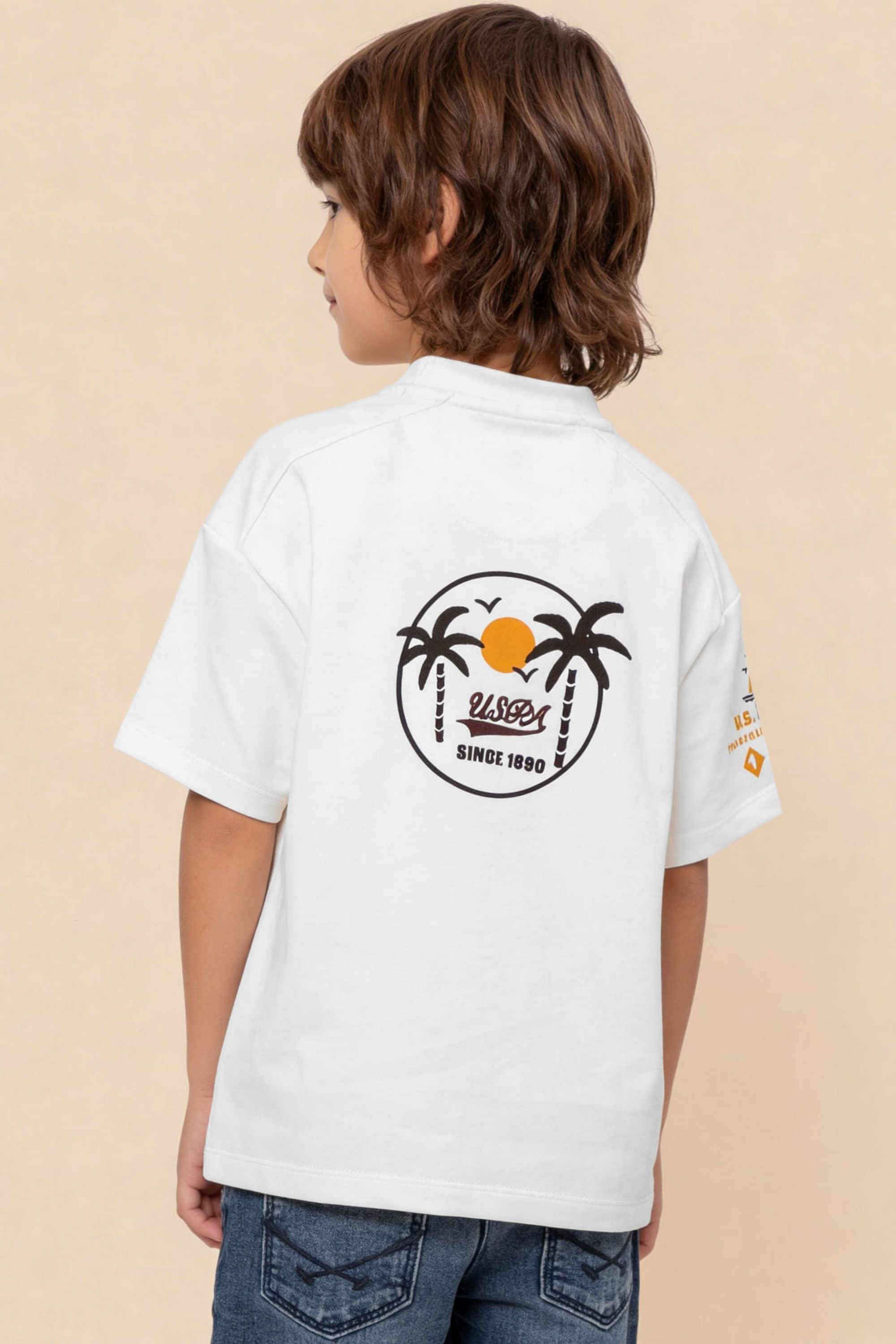 Printed-Cotton-Round-Neck-Boys-T-Shirt