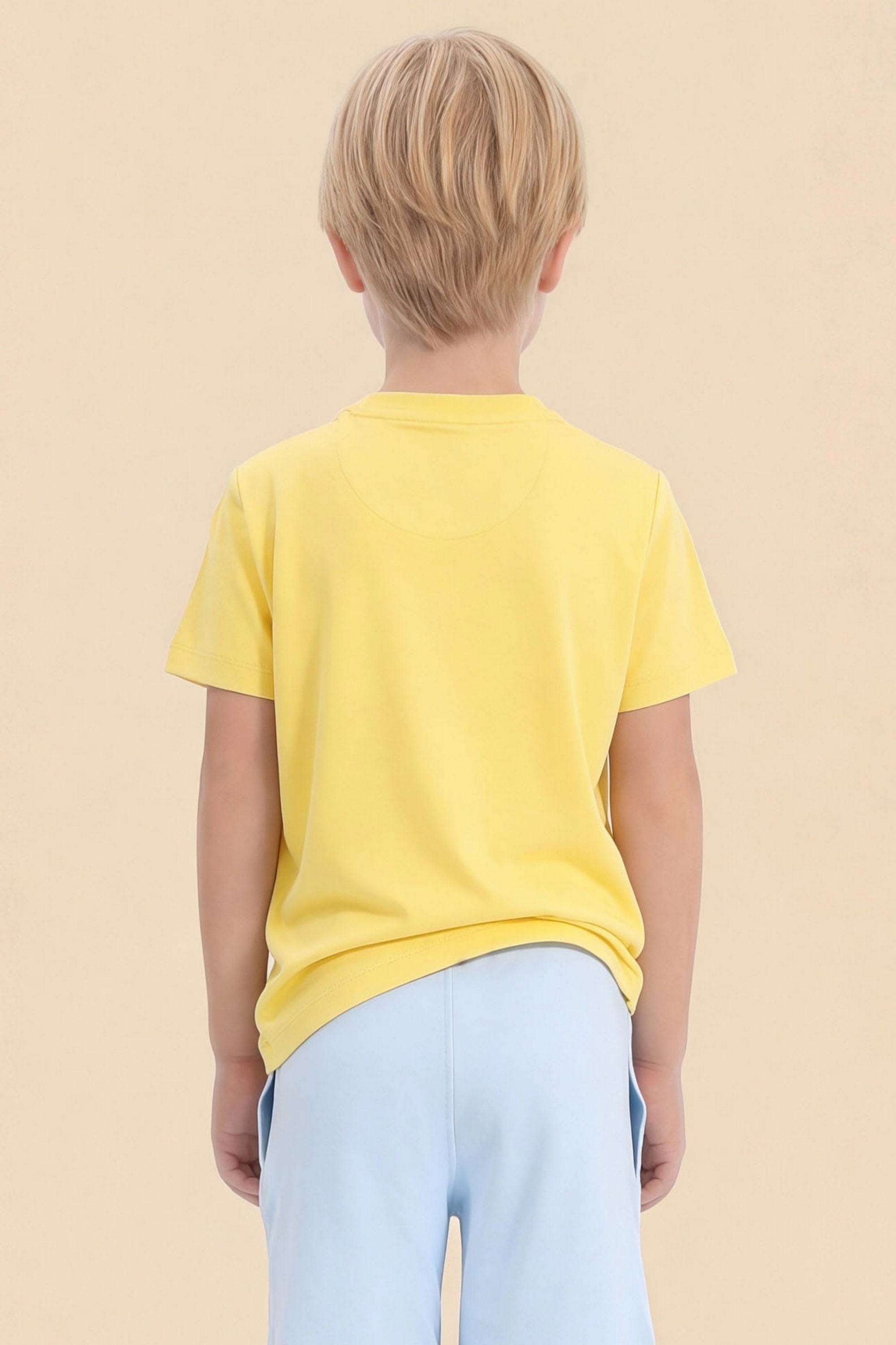 Printed-Cotton-Round-Neck-Boys-T-Shirt