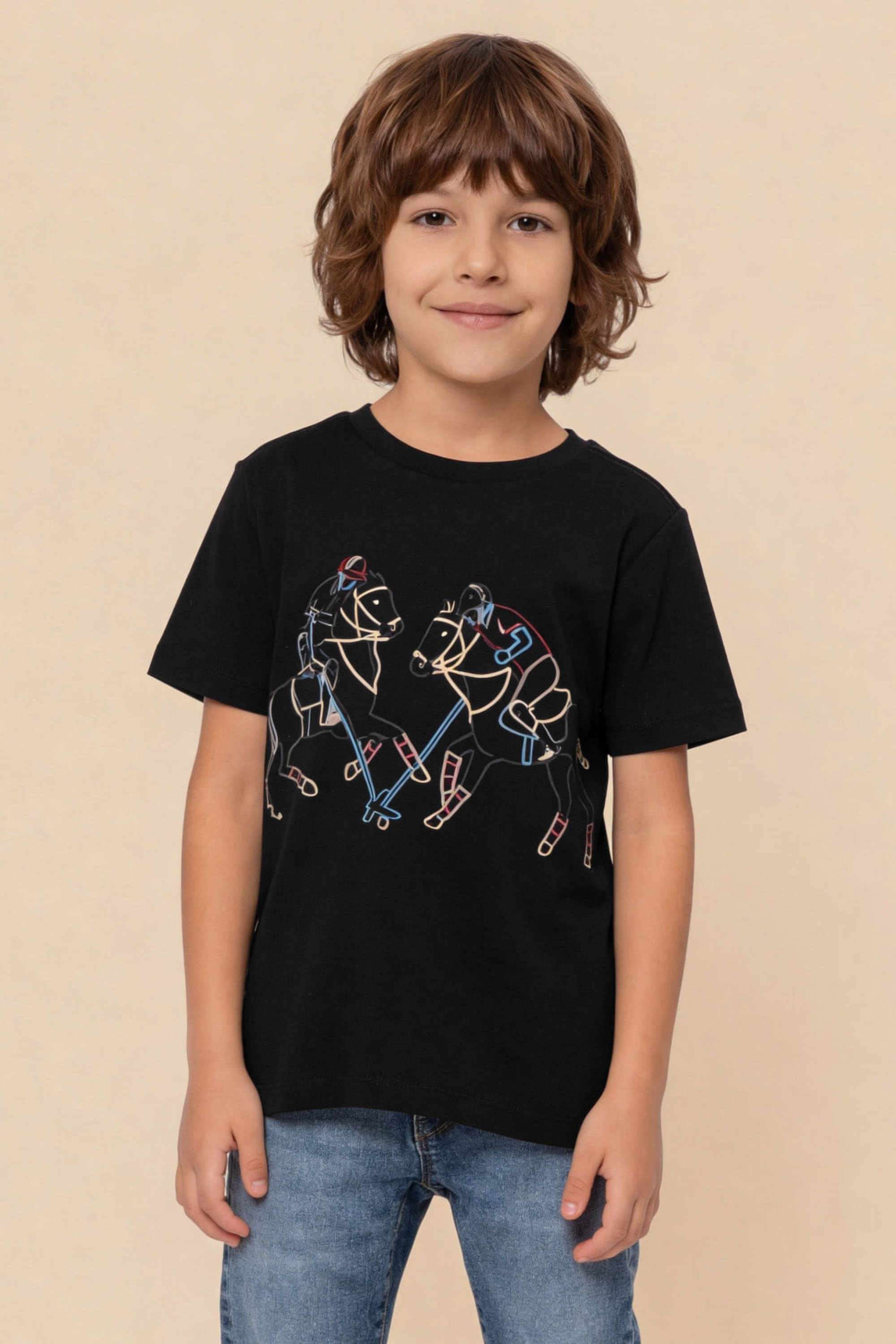 Printed-Cotton-Round-Neck-Boys-T-Shirt