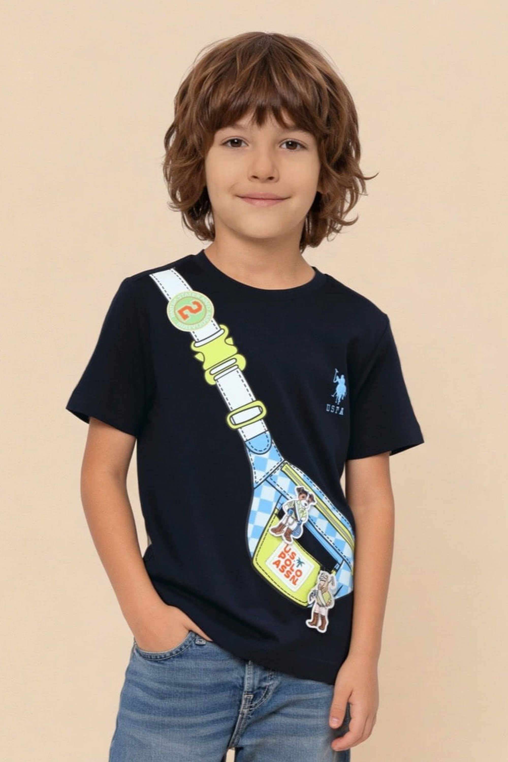 Printed-Cotton-Round-Neck-Boys-T-Shirt